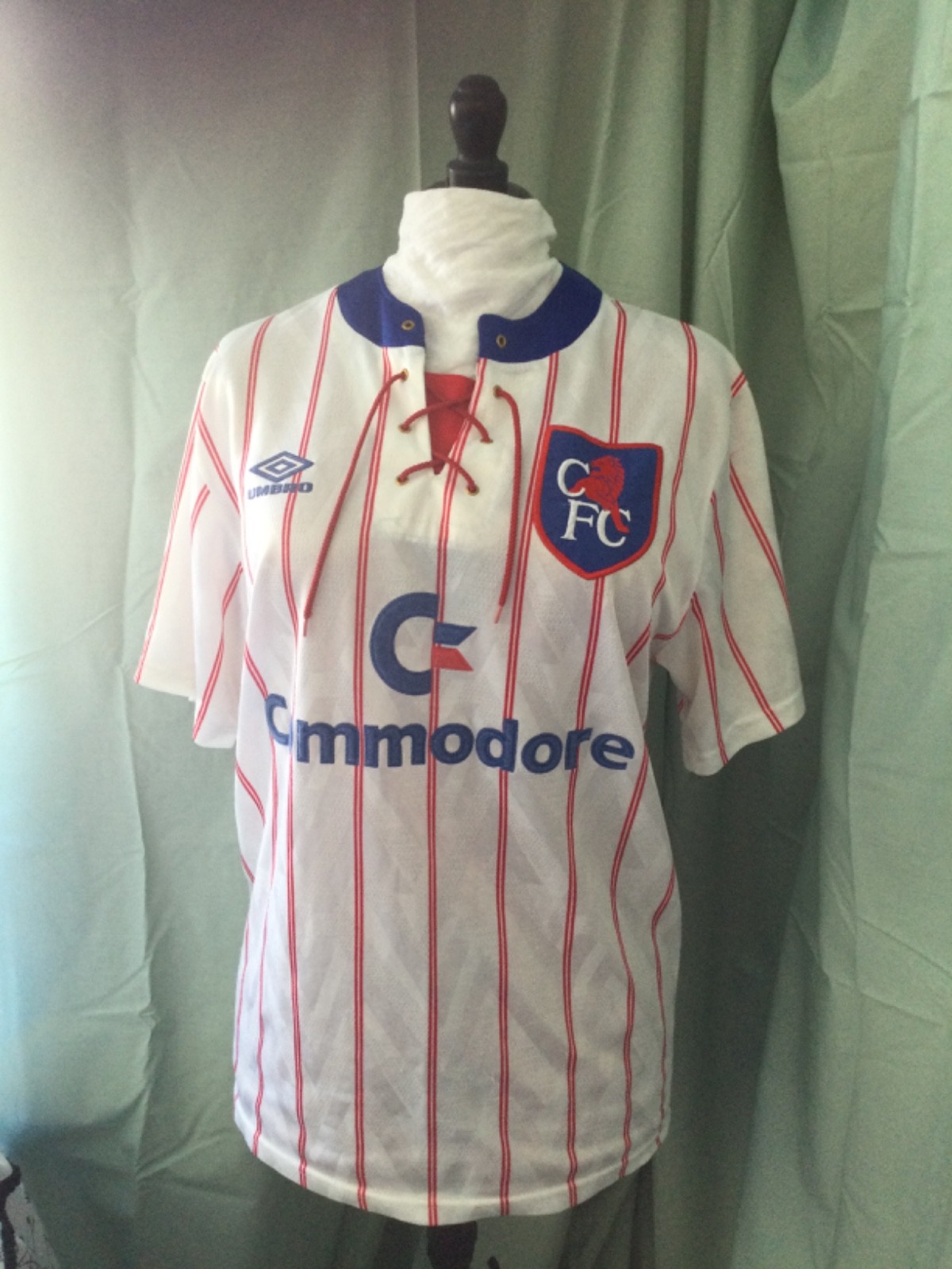 Chelsea mens away shirt 92-94 for sale on Ebay