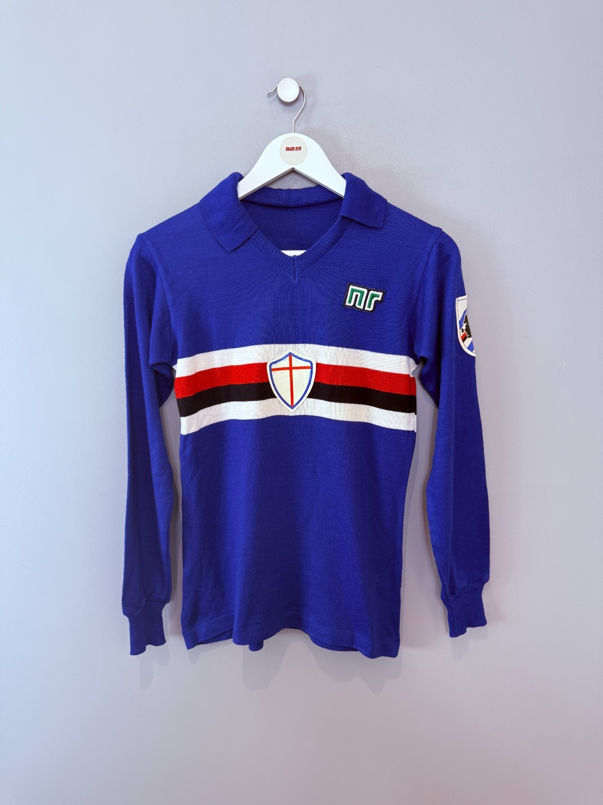 SAMPDORIA 1981/82 HOME SHIRT  (size S)  NR ORIGINAL VINTAGE FOOTBALL SHIRT for sale on Ebay