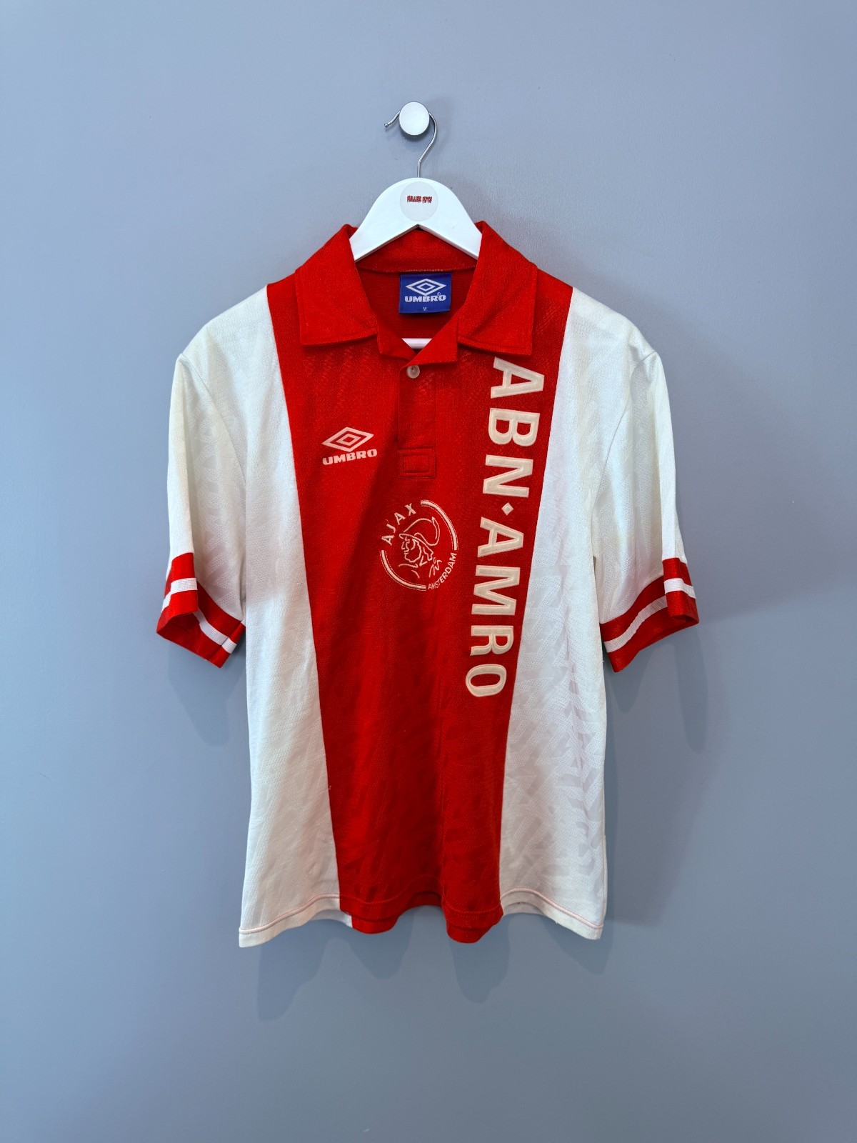 AJAX 1993/94 HOME SHIRT  (size M)  UMBRO ORIGINAL VINTAGE FOOTBALL SHIRT for sale on Ebay