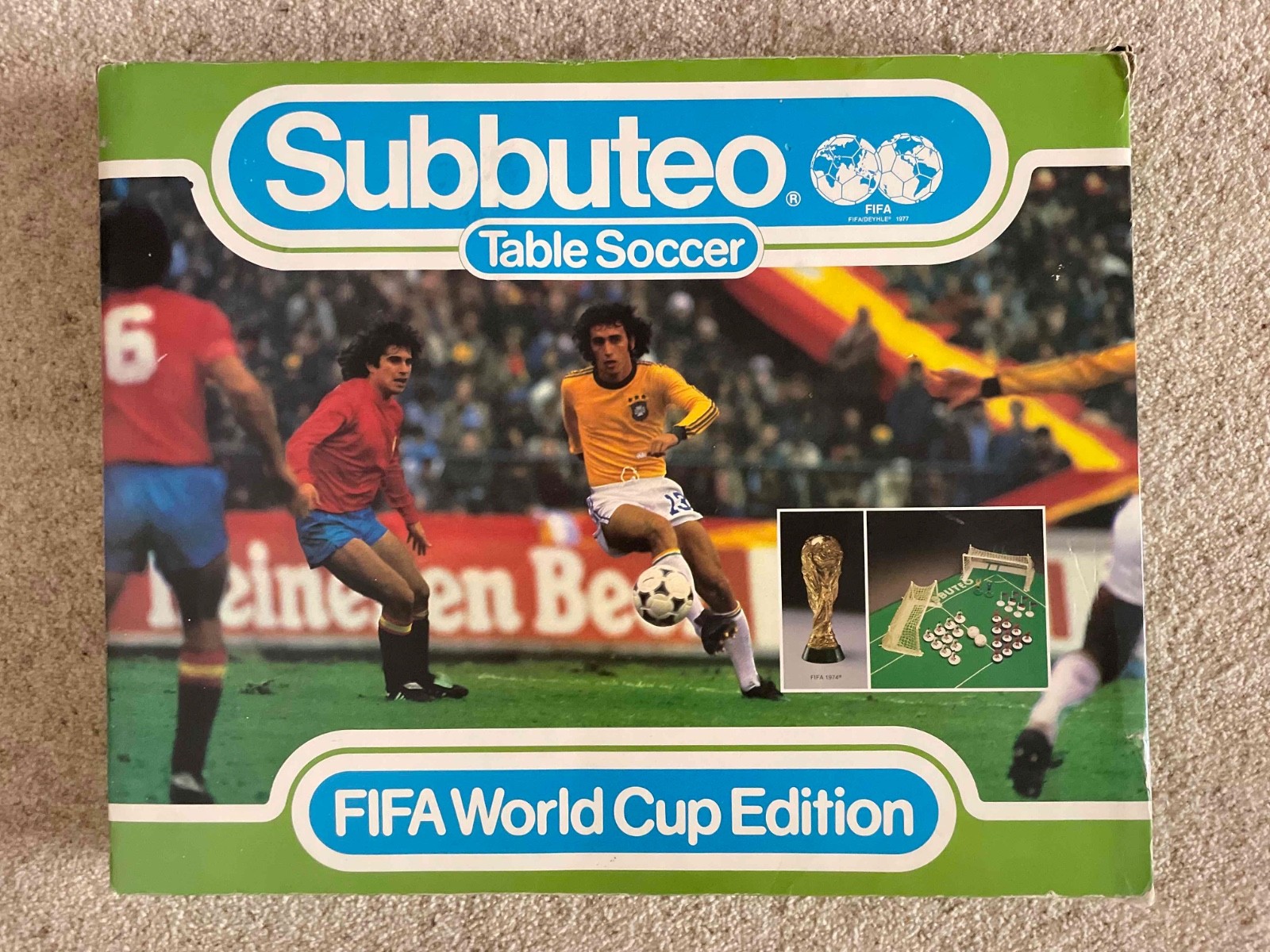 Subbuteo World Cup Edition 1982 Set - Teams Spain (Host) & Argentina (Holders) for sale on Ebay