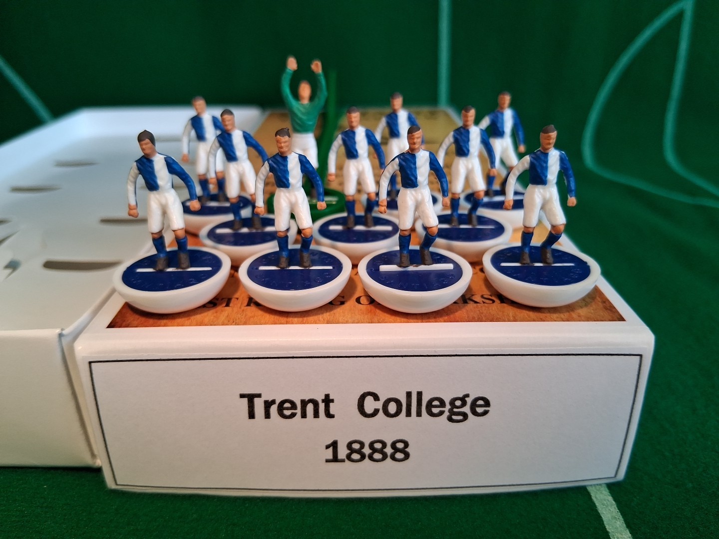 Subbuteo/Santiago Vintage Team. Trent College 1888. (Long Eaton). for sale on Ebay