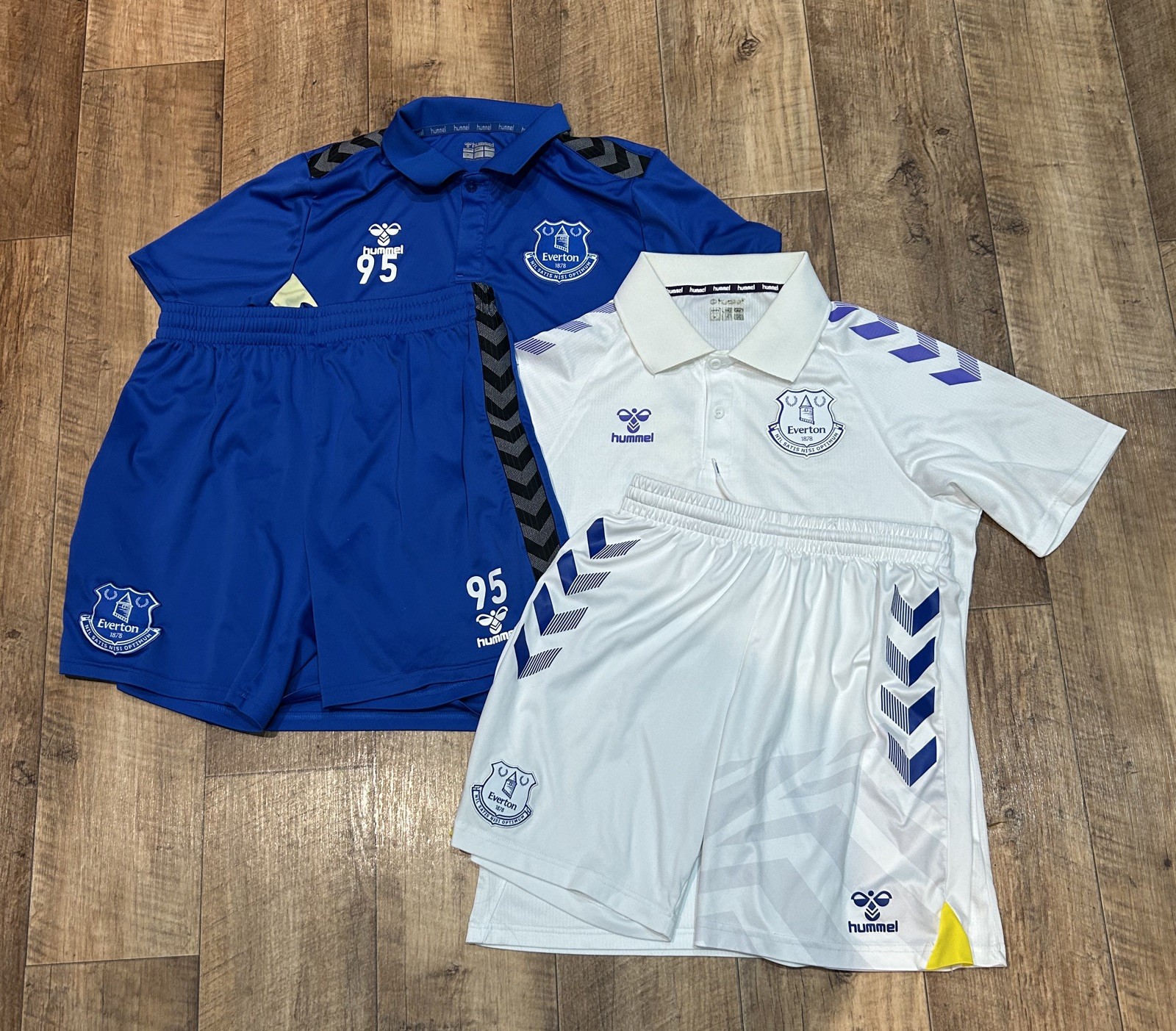 Everton FC Match Worn Player Issue Football Shirt Training Bundle Adult Medium for sale on Ebay