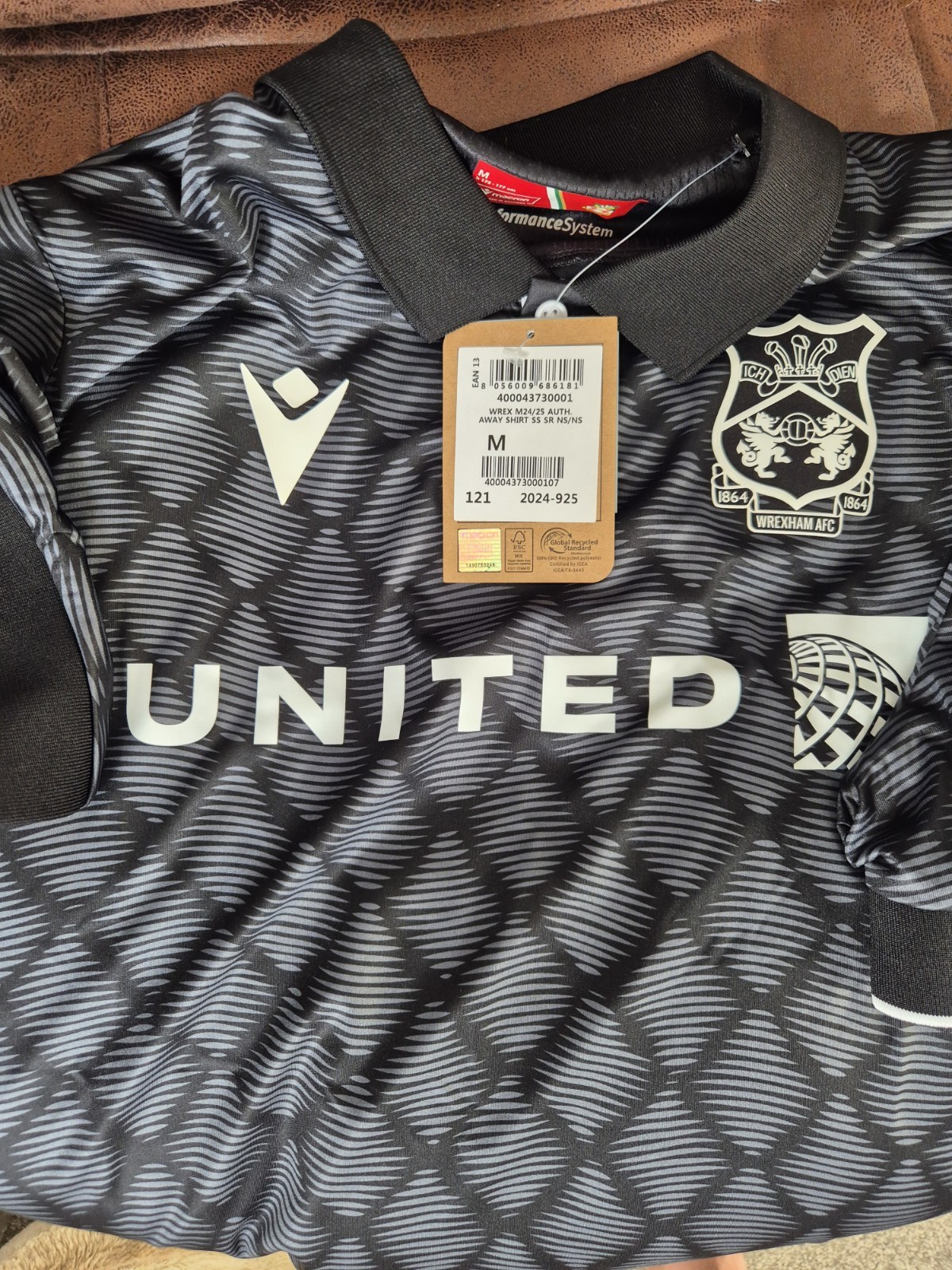 Wrexham Men's Away Football Shirt - M for sale on Ebay
