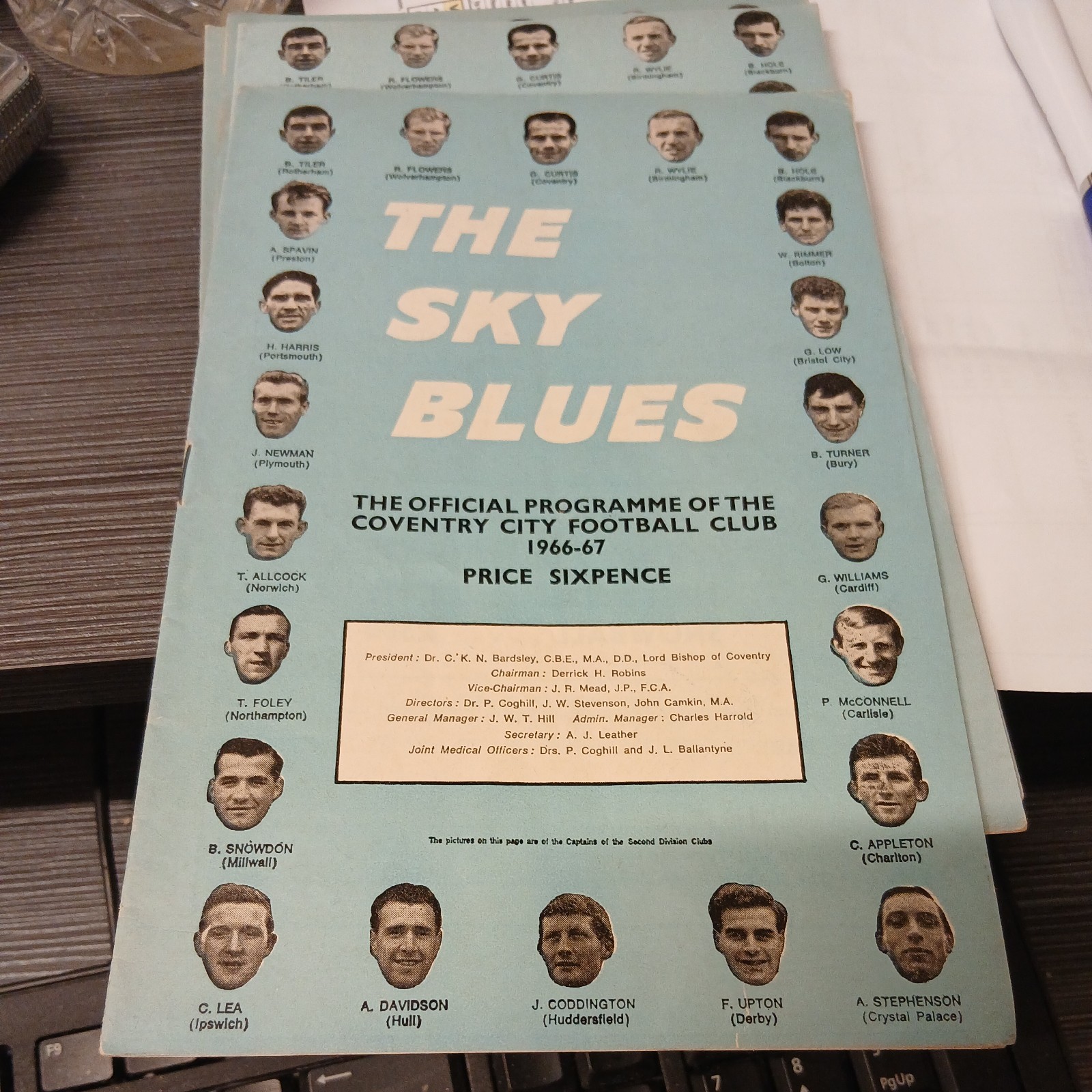 Coventry City v Bristol City   66/67 for sale on Ebay