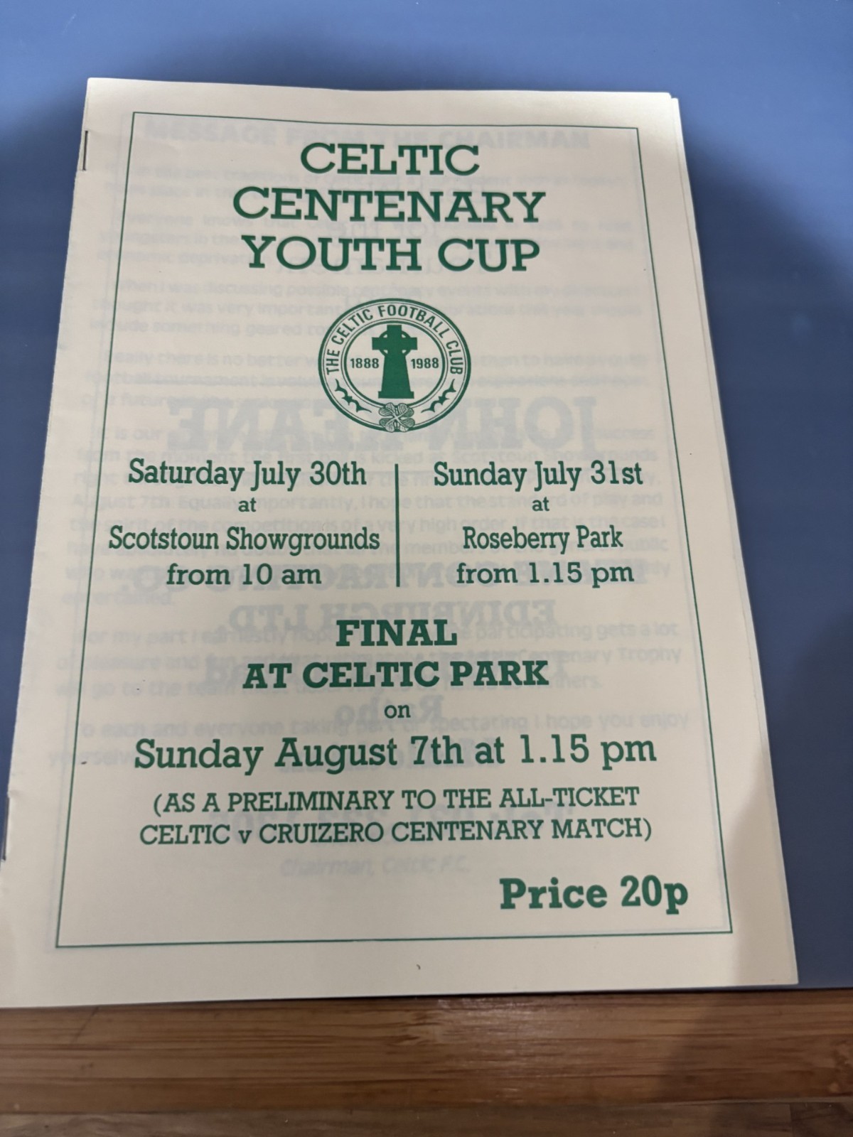 CELTIC CENTENARY CUP 1988 HEARTS RANGERS KILMARNOCK DUNDEE UTD DUNFERMLINE etc for sale on Ebay