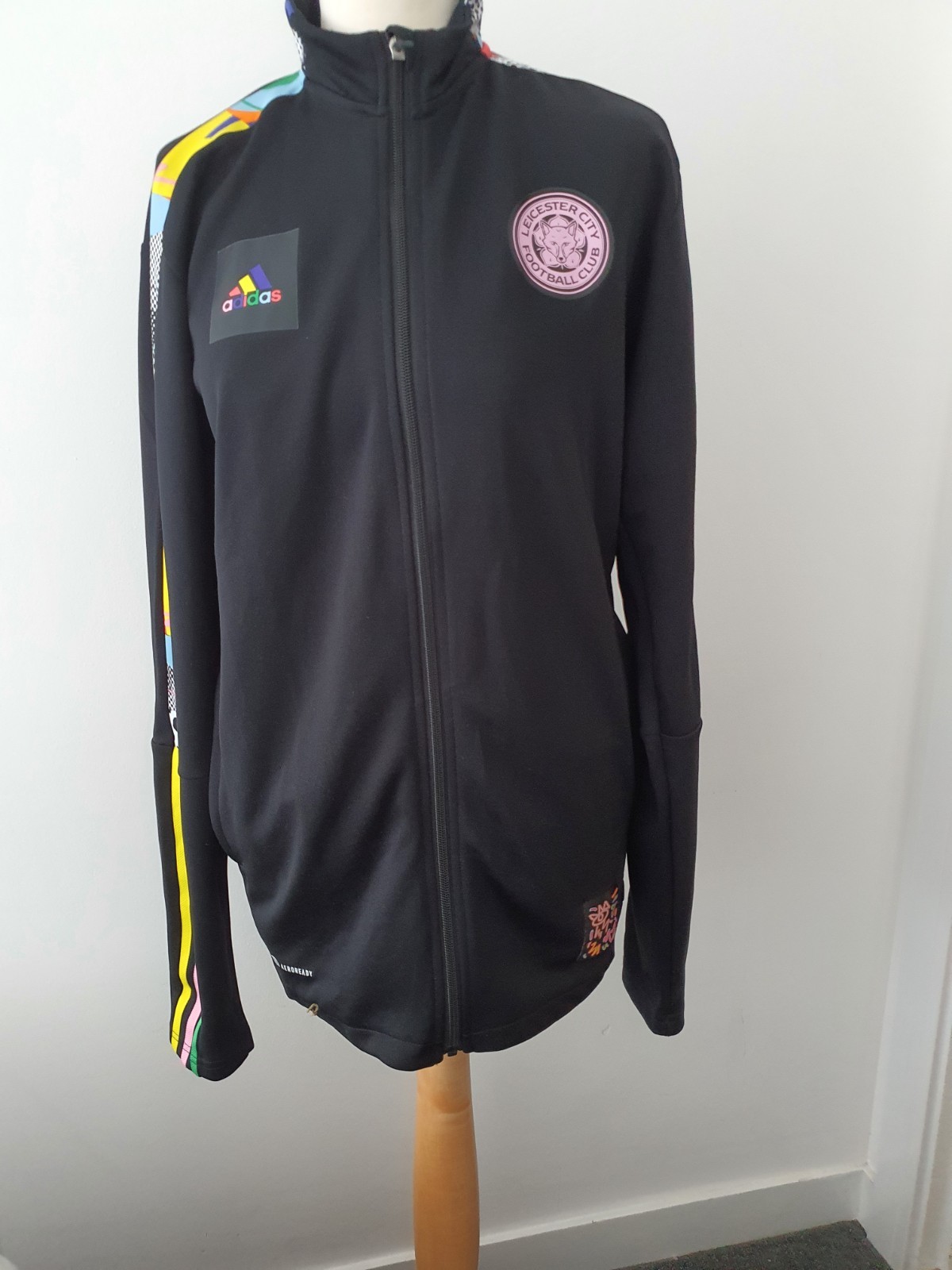 Leicester City Training fleece  zip up size medium for sale on Ebay
