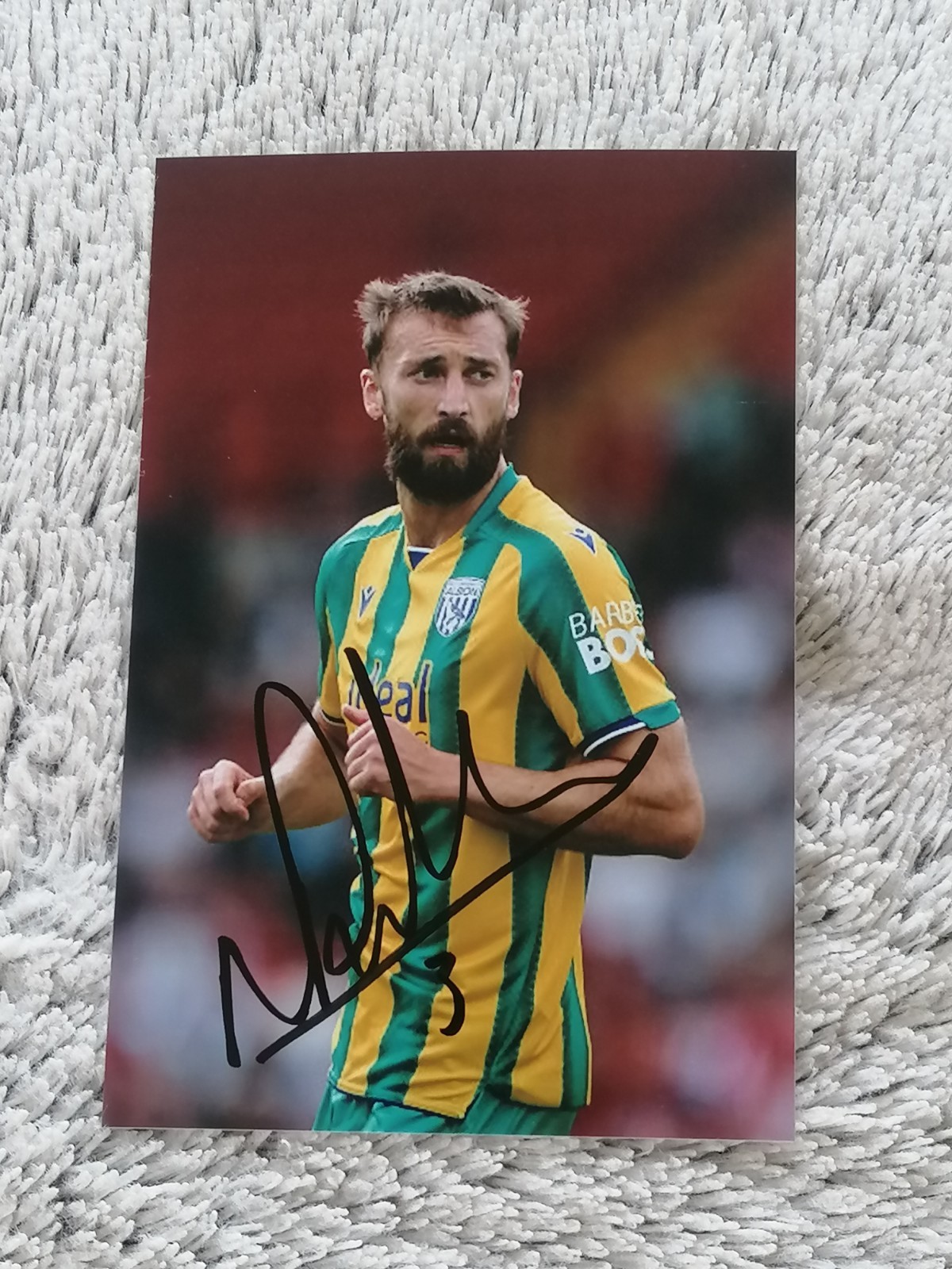 WBA. WEST BROM. WEST BROMWICH ALBION. HAND SIGNED PHOTO 6X4. NAT PHILLIPS.  for sale on Ebay