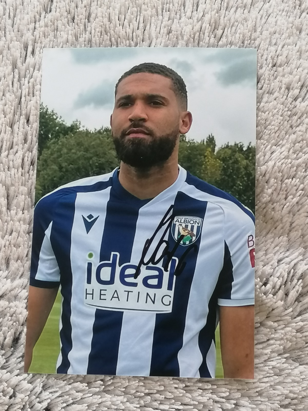 WBA. WEST BROM. WEST BROMWICH ALBION. HAND SIGNED PHOTO 6X4. GEORGE CAMPBELL.  for sale on Ebay