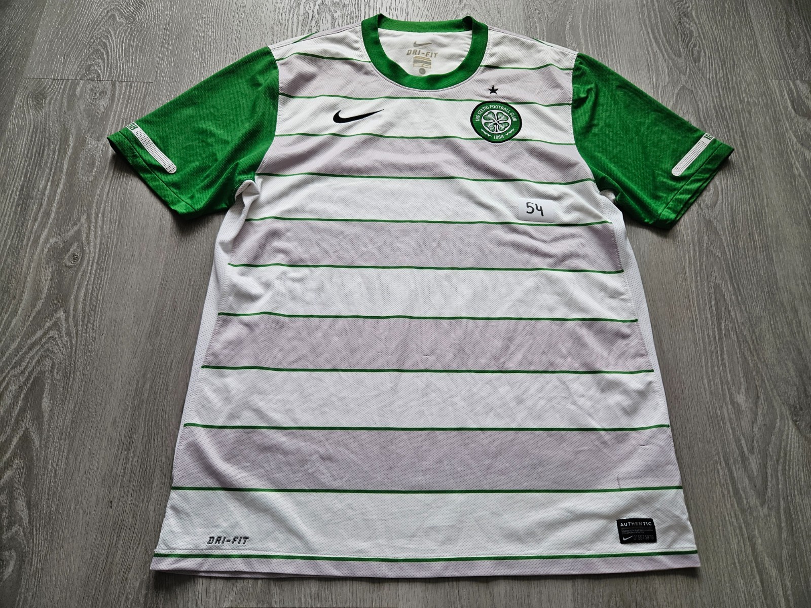Mens Nike Celtic Away football shirt 2011 - 2012 Size L for sale on Ebay