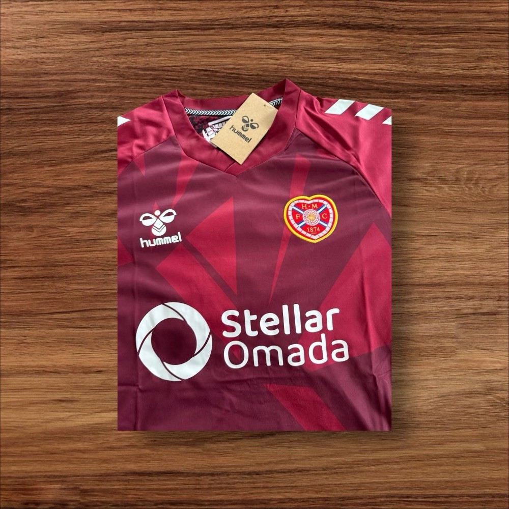 Hearts Fc Home Shirt 25/26 Men’s Size XL for sale on Ebay