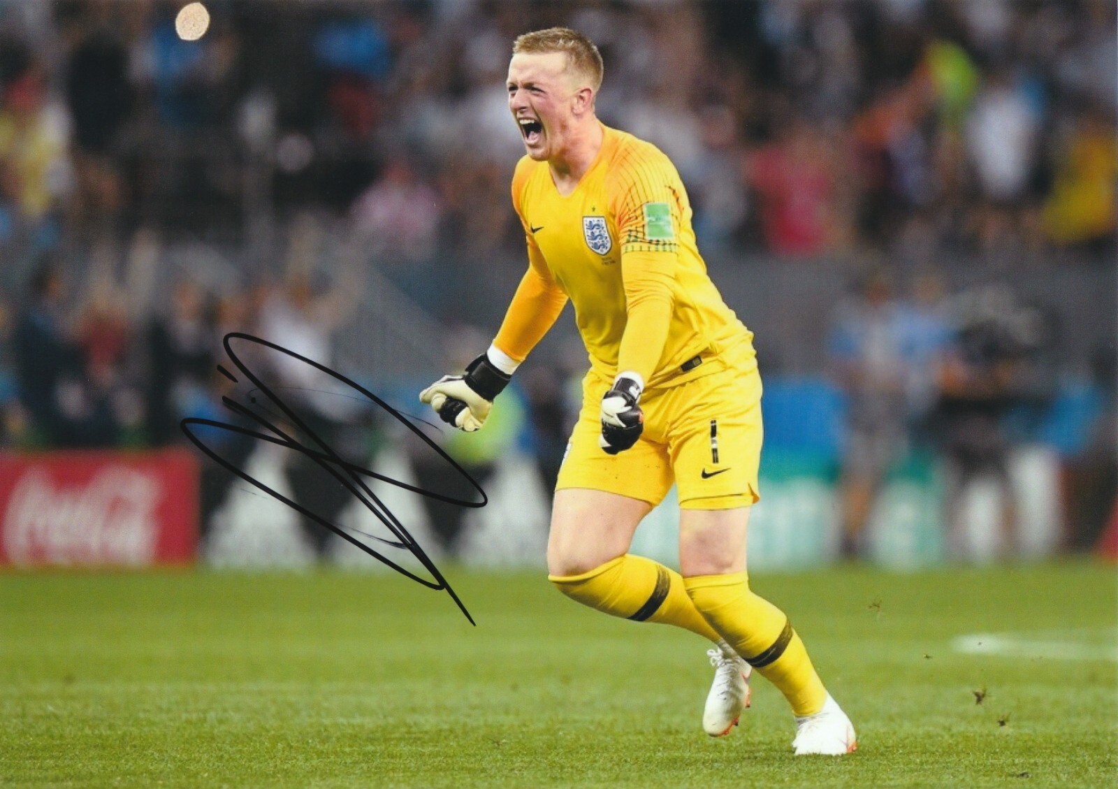 Signed JORDAN PICKFORD England  12