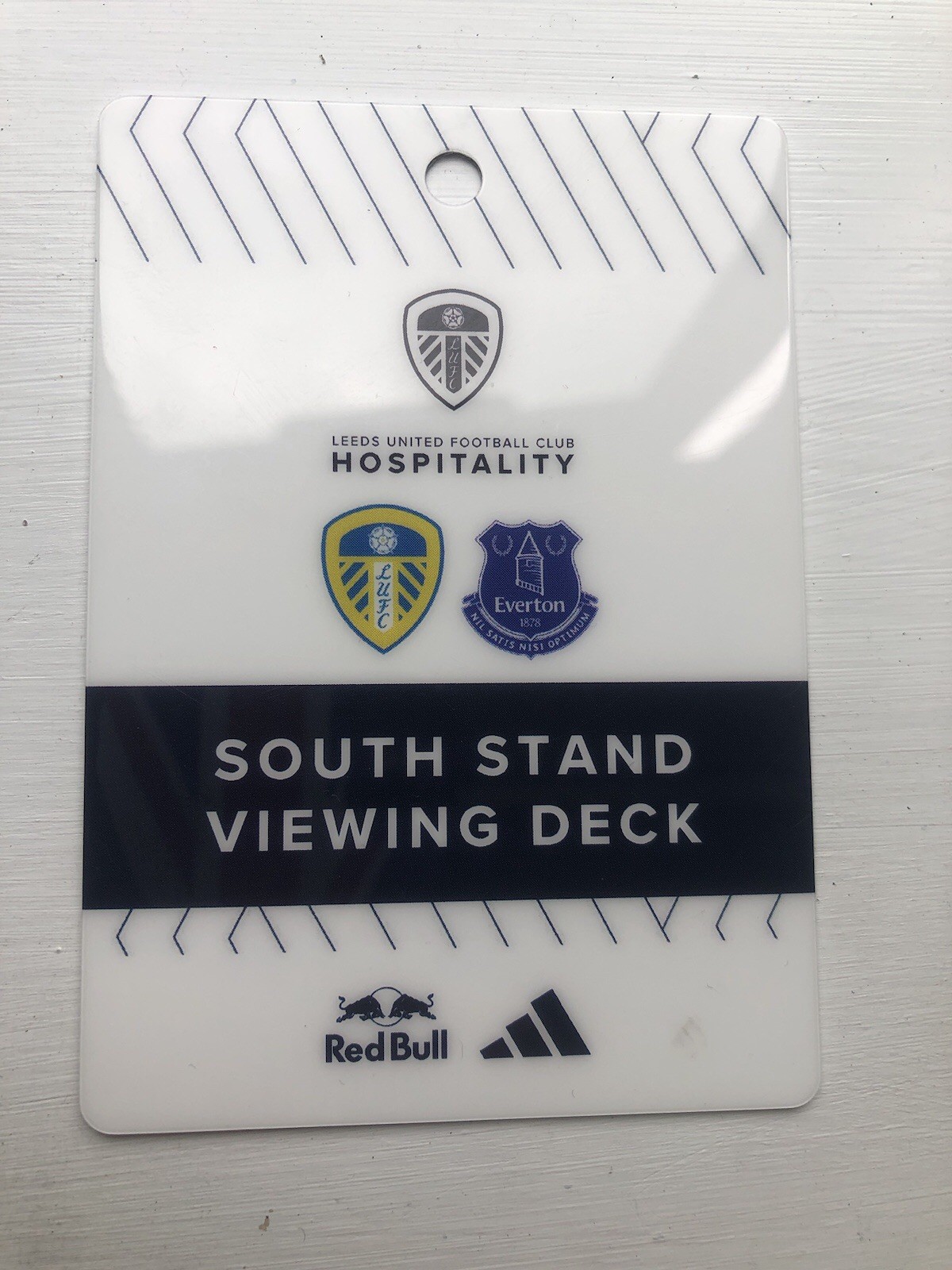 Leeds United v Everton Hospitality Pass For Game Played On 18/08/25 for sale on Ebay
