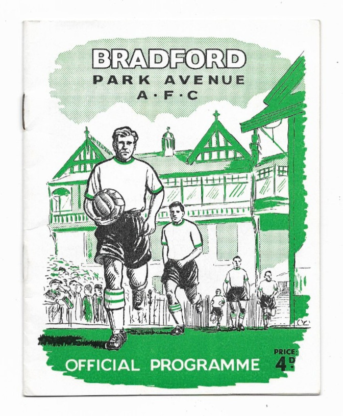 1959/60 Division 4 - BRADFORD PARK AVENUE v. WATFORD for sale on Ebay