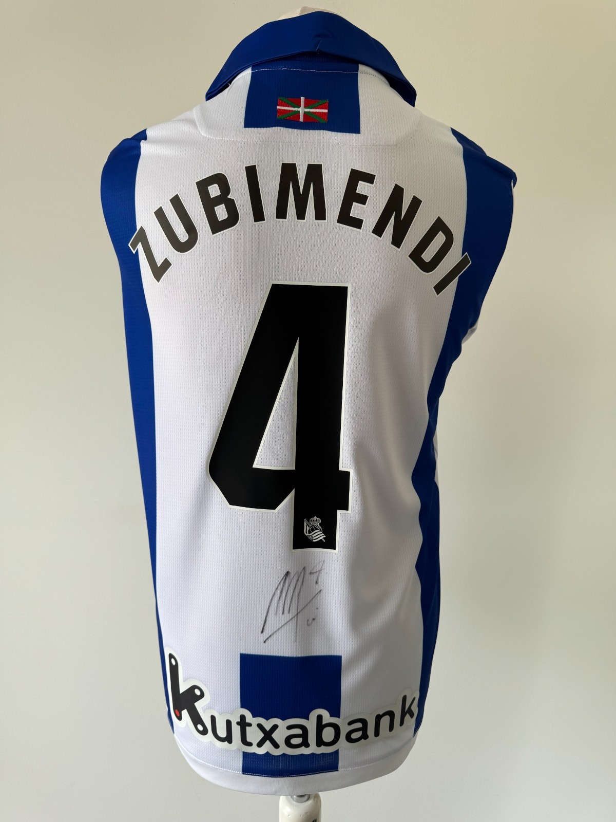 Signed MARTIN ZUBIMENDI Shirt - Real Sociedad - PROOF/COA - Spain for sale on Ebay