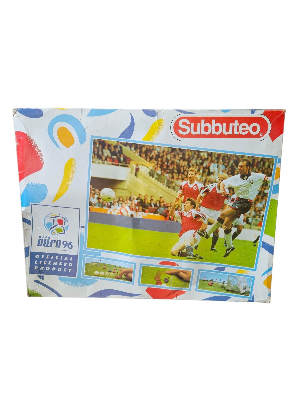 Subbuteo  UEFA Euro 96 original Boxed Game INCOMPLETE playable for sale on Ebay