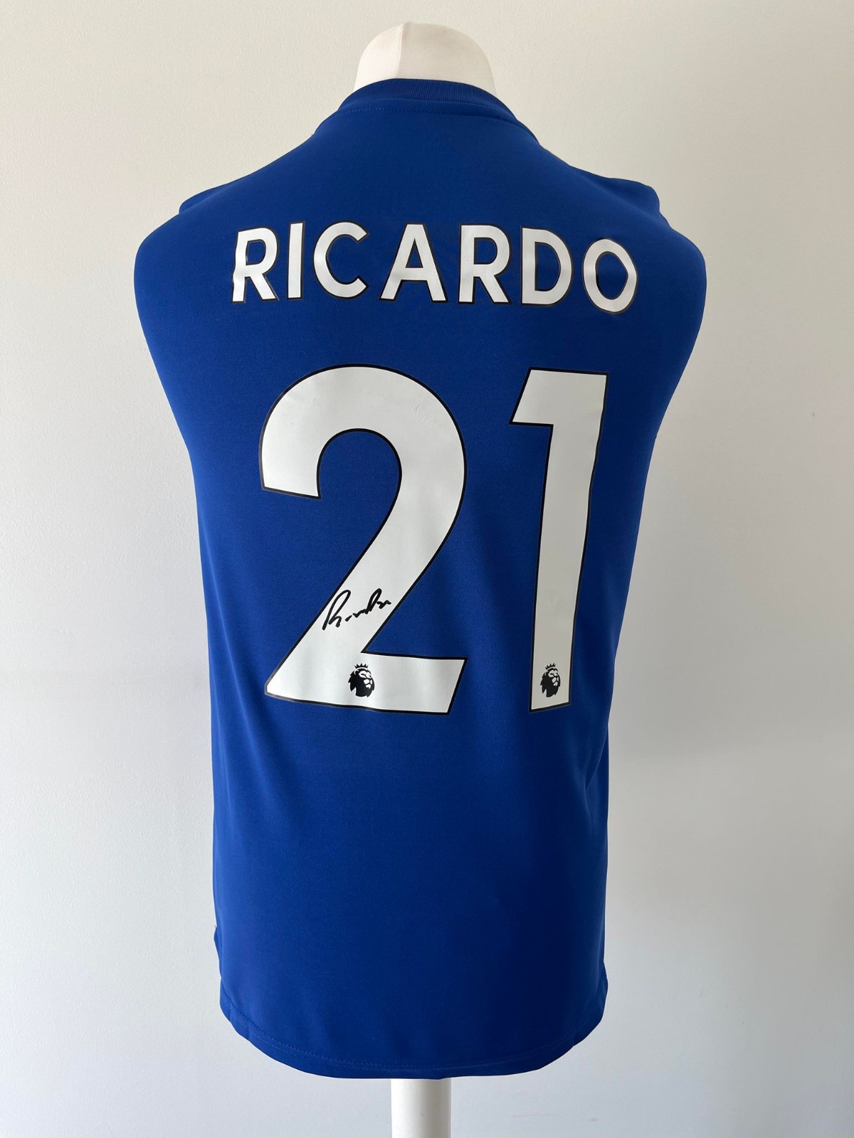 Signed RICARDO PEREIRA Shirt - Leicester City -COA- Portugal for sale on Ebay