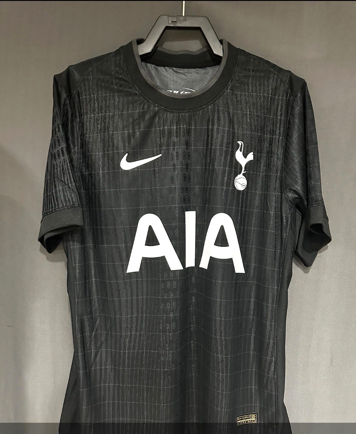 Tottenham Hotspur Black Away Shirt, Men's XL for sale on Ebay