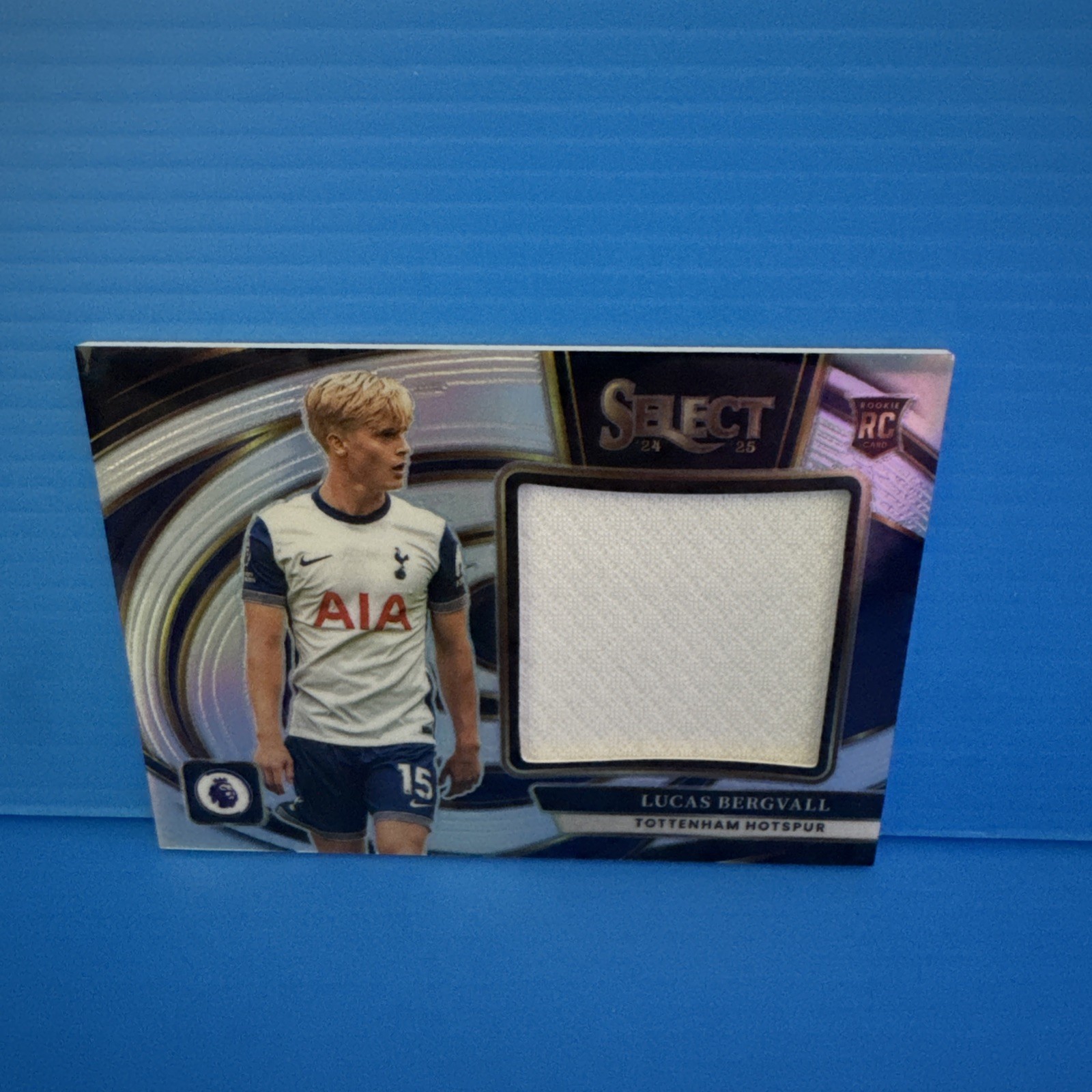Lucas Bergvall Tottenham Panini Select Rookie Card Patch 24/25  for sale on Ebay