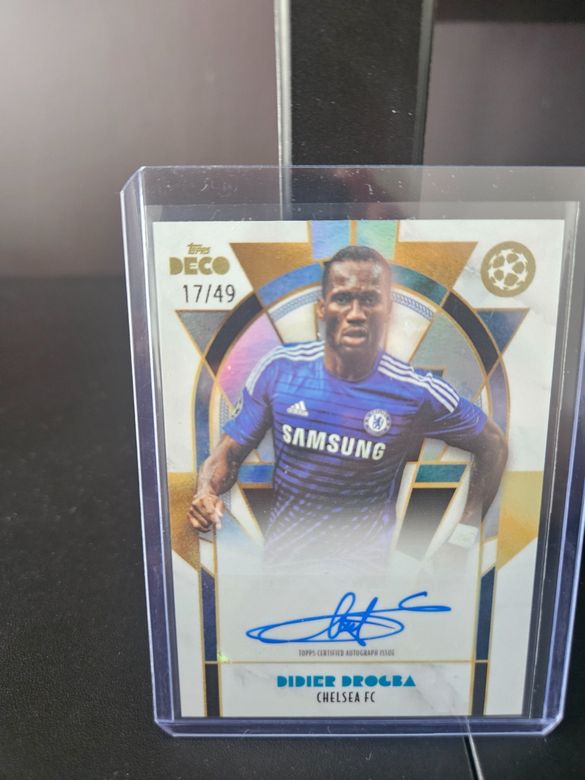 Topps Deco 2024-2025 Didier Drogba Chelsea Legends Auto Autograph /49 for sale on Ebay