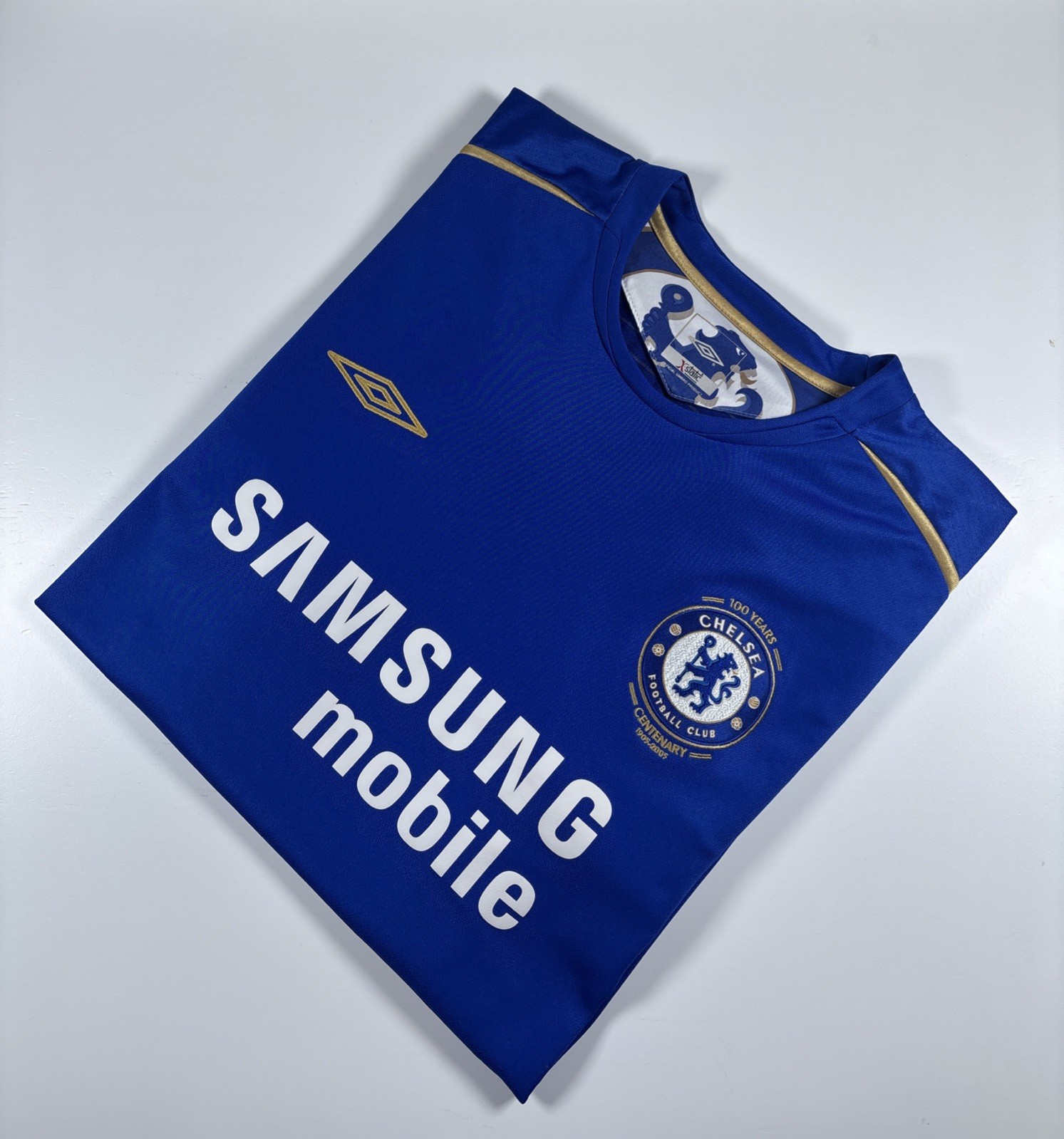 Authentic Umbro Chelsea Centenary 2005/06 Home Shirt. Size XXXL. for sale on Ebay