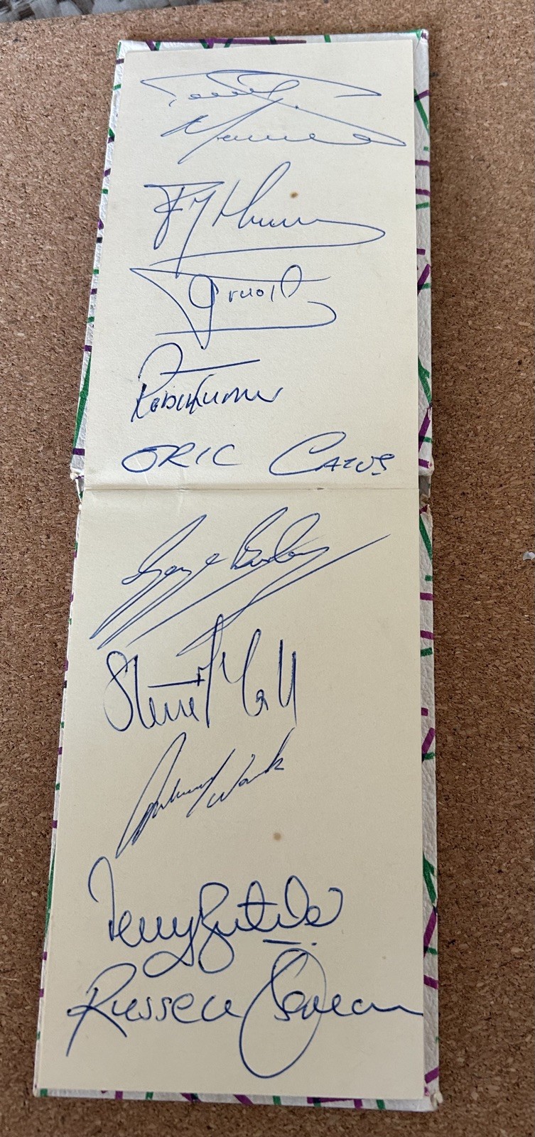 OVER 40 ORIGINAL IPSWICH TOWN FOOTBALL LEGENDS AUTOGRAPHS for sale on Ebay
