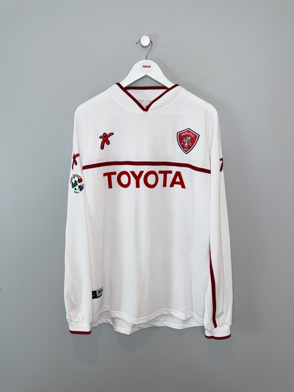 PERUGIA 2003/04 HOME SHIRT  (size XL)  GALEX ORIGINAL VINTAGE FOOTBALL SHIRT for sale on Ebay