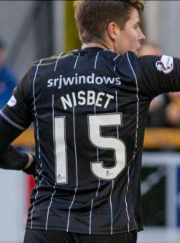 Dunfermline Athletic Scotland Football Shirt Match Worn Issued Kevin Nisbet 2019 for sale on Ebay