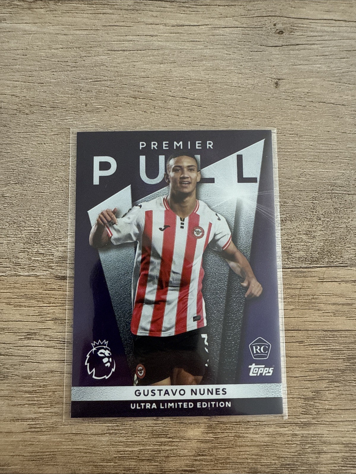 Topps Premier League 2026 Premier Pull Gustavo Nunes Rookie RC Brentford PP4 for sale on Ebay