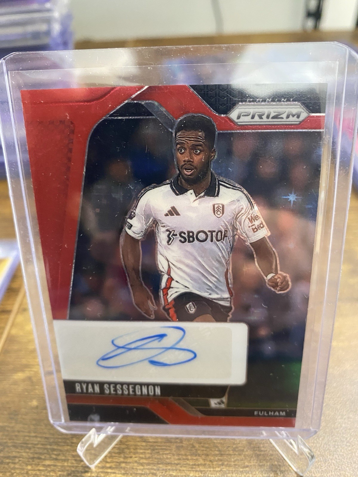 Ryan Sessegnon Panini Prizm 24/25 Auto Fc Fulham Premier League for sale on Ebay