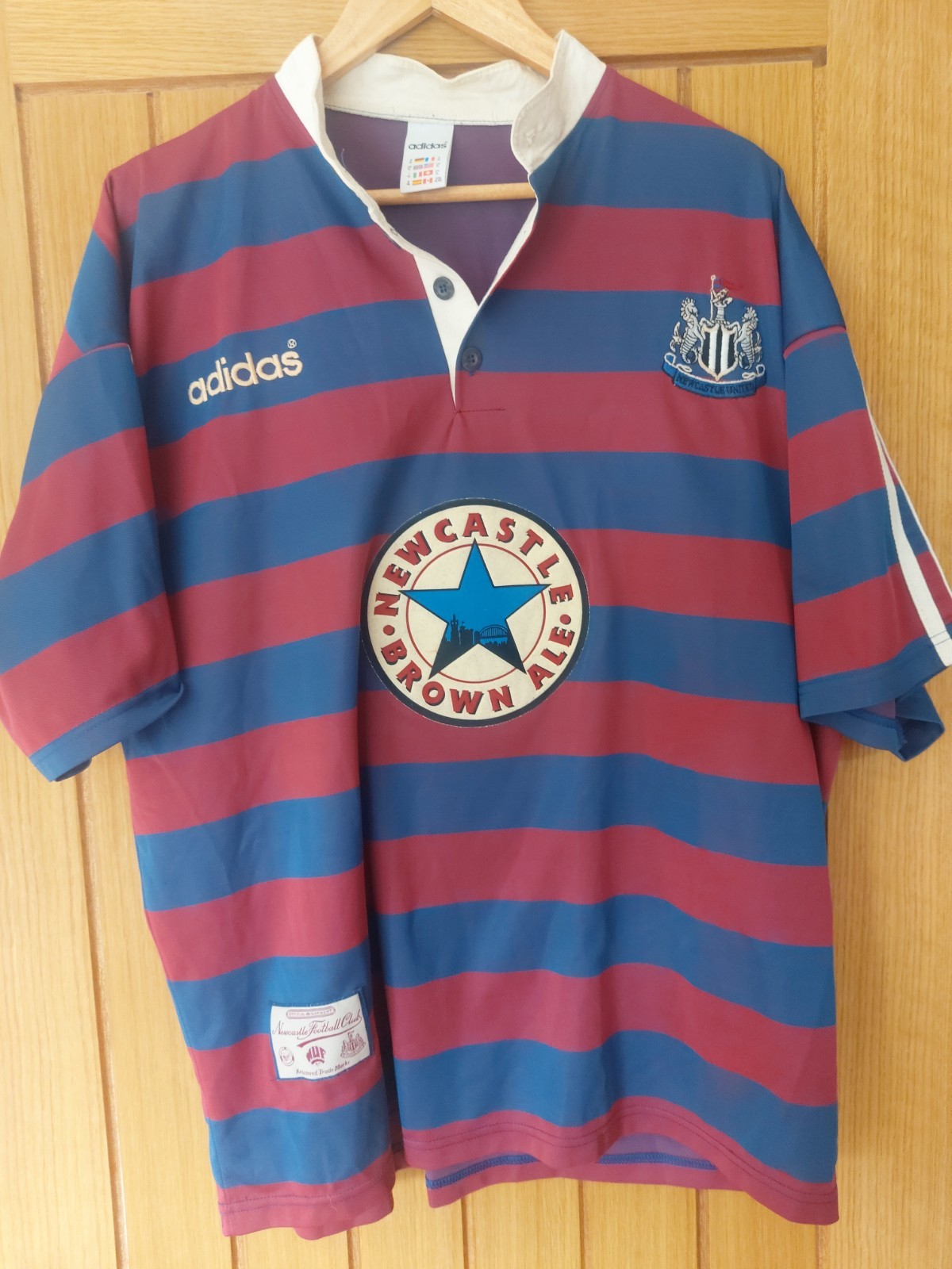 Original Adidas - Newcastle united Away Shirt XL - 1995/96 for sale on Ebay