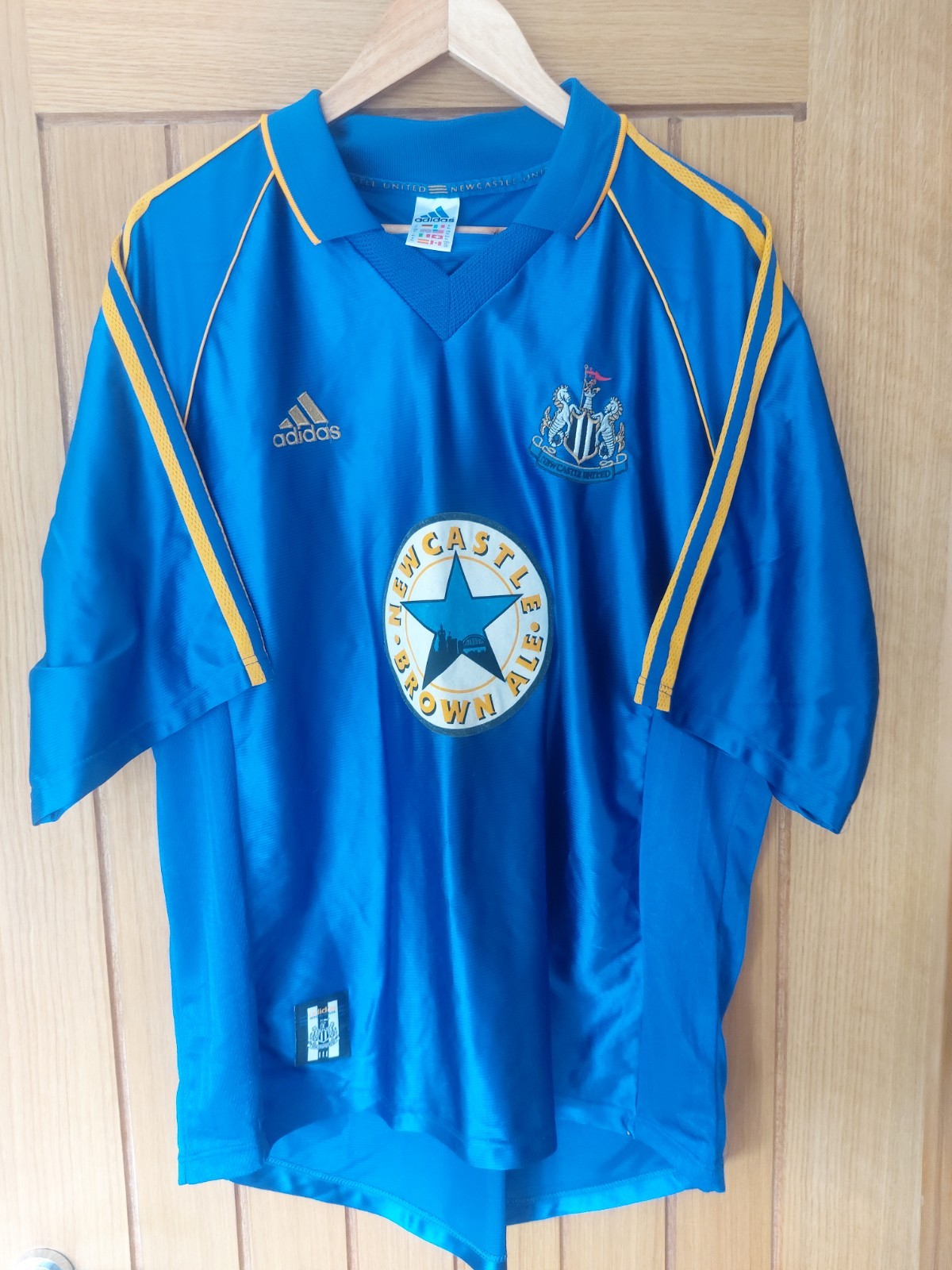 Original Adidas - Newcastle United Away Shirt 1998/99 -size XL for sale on Ebay