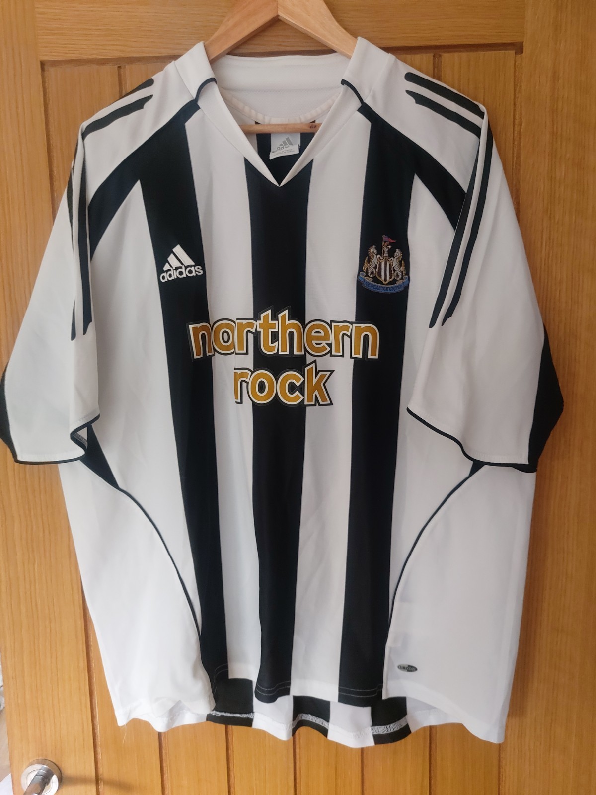 Original Adidas - Newcastle United Home Shirt 2006/07  Size XL - Shearer 9 Print for sale on Ebay