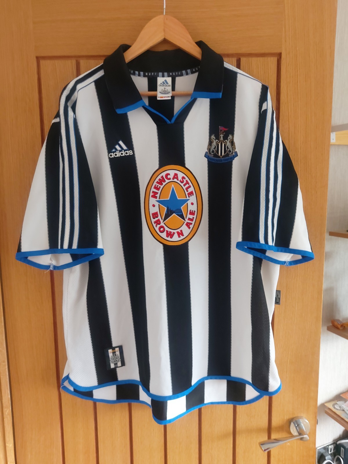 Original Adidas - Newcastle United Home Shirt 1999/00- XL for sale on Ebay