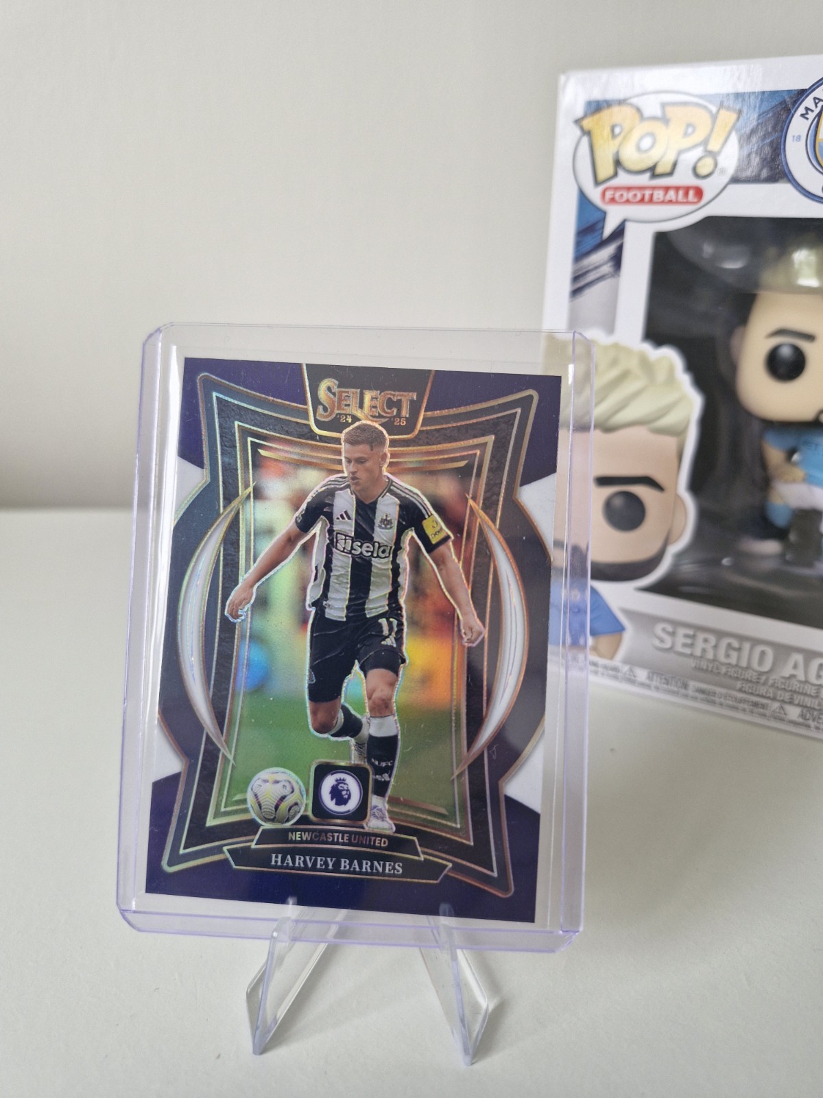 Harvey Barnes Multi-Color Parallel 2024-25 Panini Select PL Newcastle United for sale on Ebay