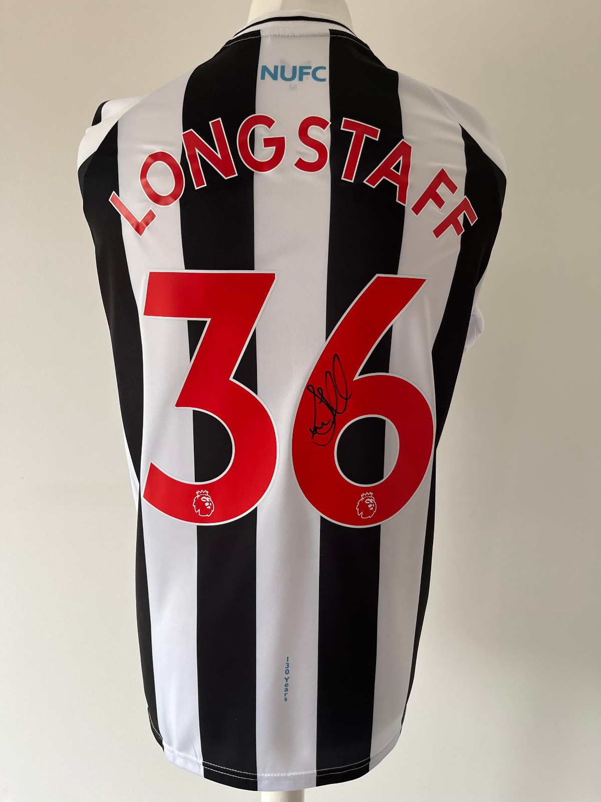 Signed SEAN LONGSTAFF Shirt - Newcastle United -PROOF/COA- for sale on Ebay