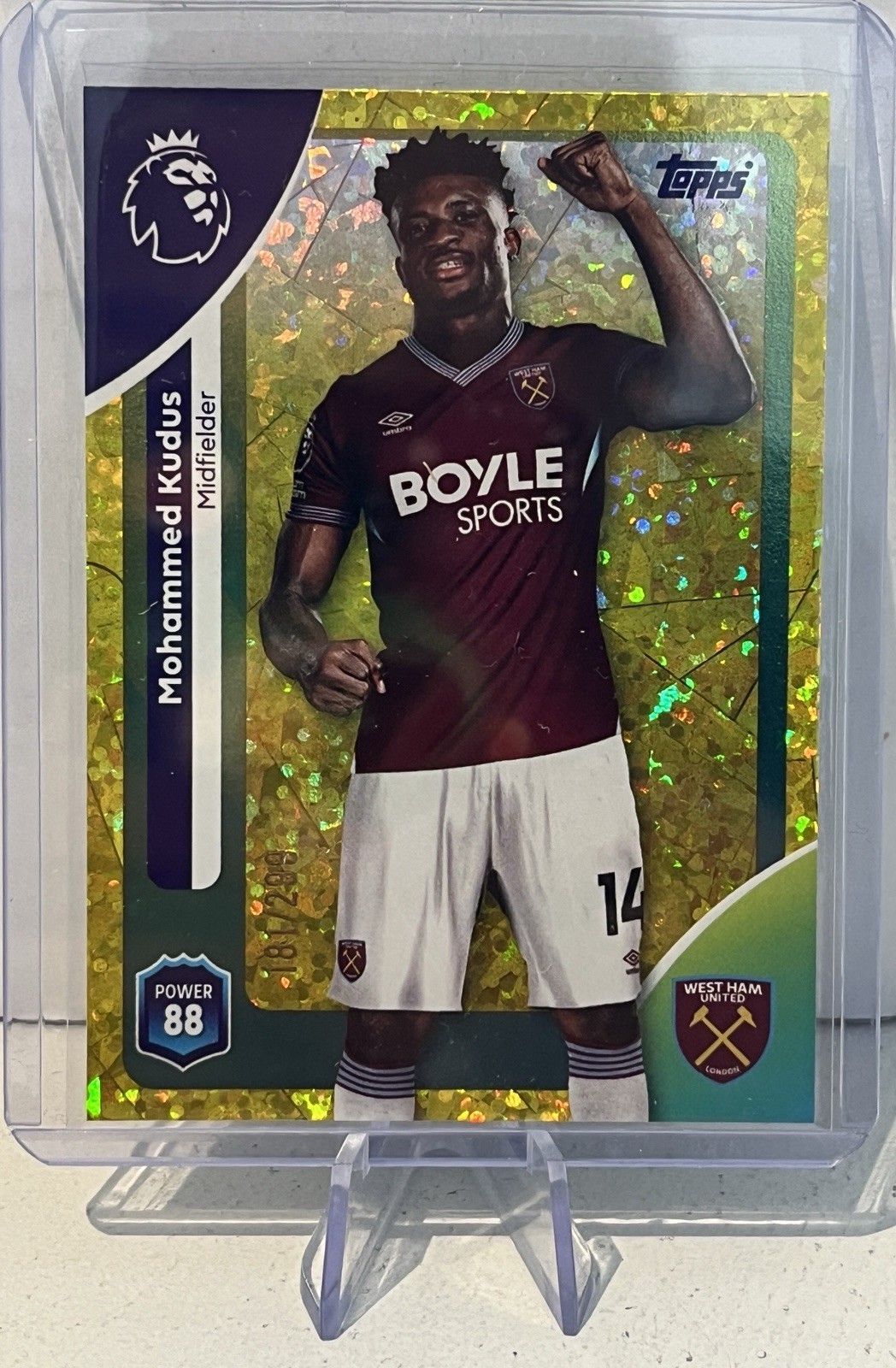 Mohammed Kudus - Topps 2026 - West Ham /299 for sale on Ebay