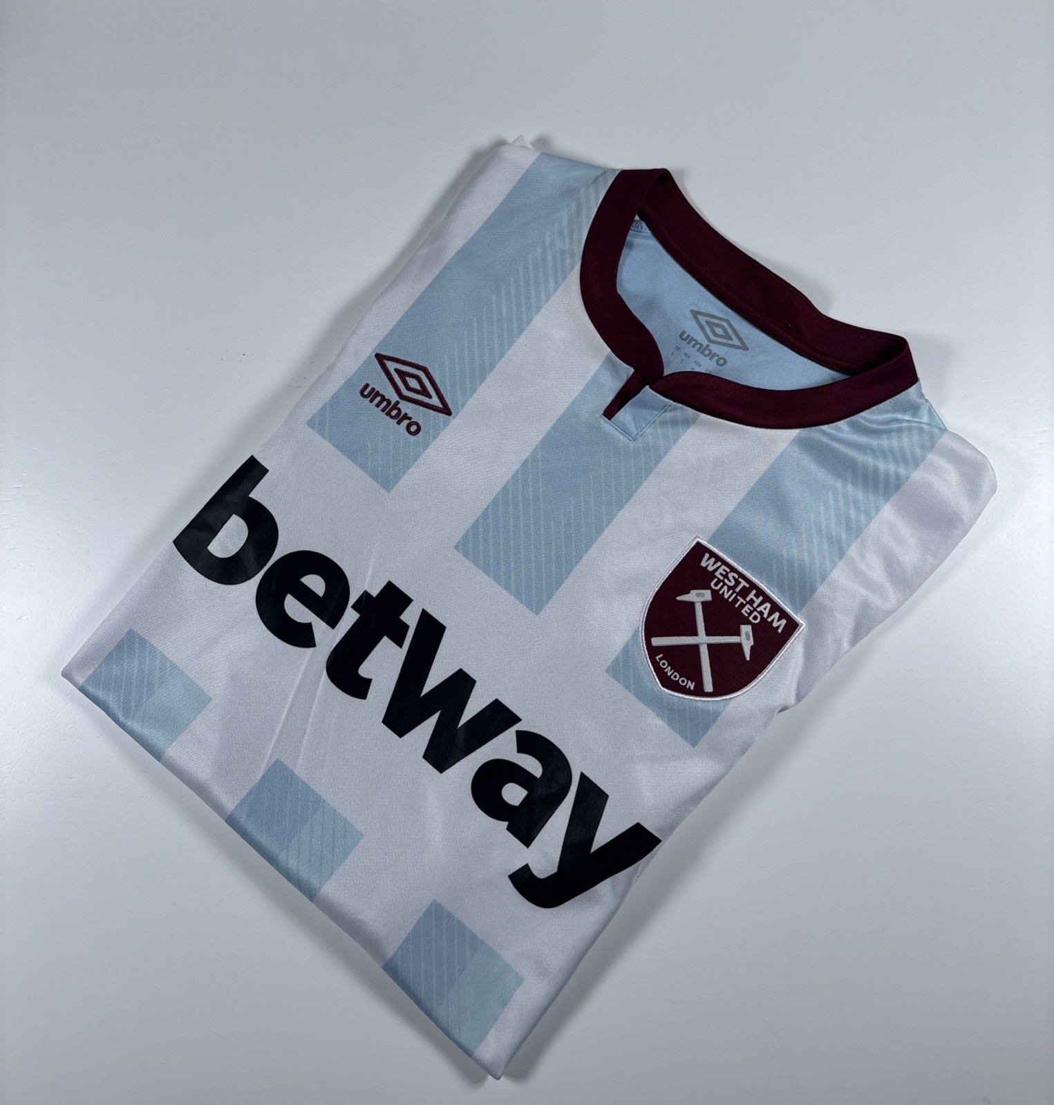 Authentic Umbro West Ham 2021/22 Away Shirt. Size Large. for sale on Ebay