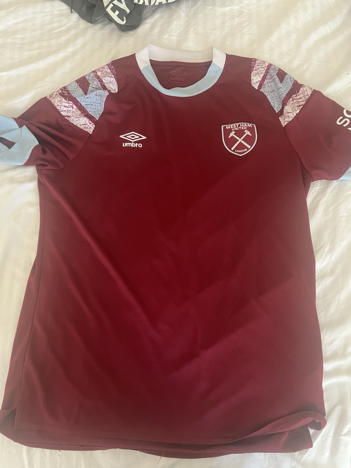 West Ham United Umbro 2022/23 Home Shirt Jersey XL No Sponsor Jarrod Bowen  for sale on Ebay