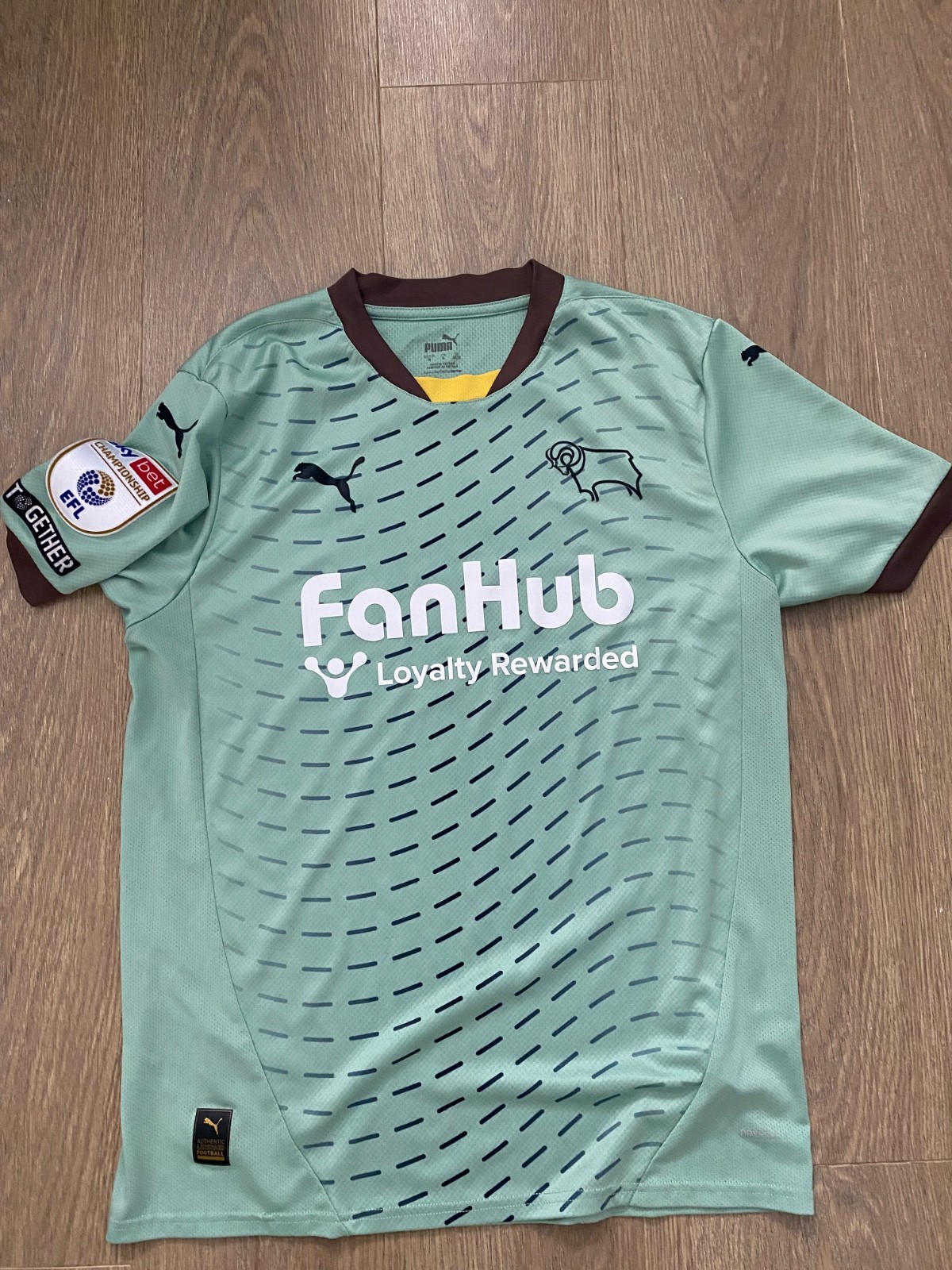Derby County away shirt 24/25 for sale on Ebay