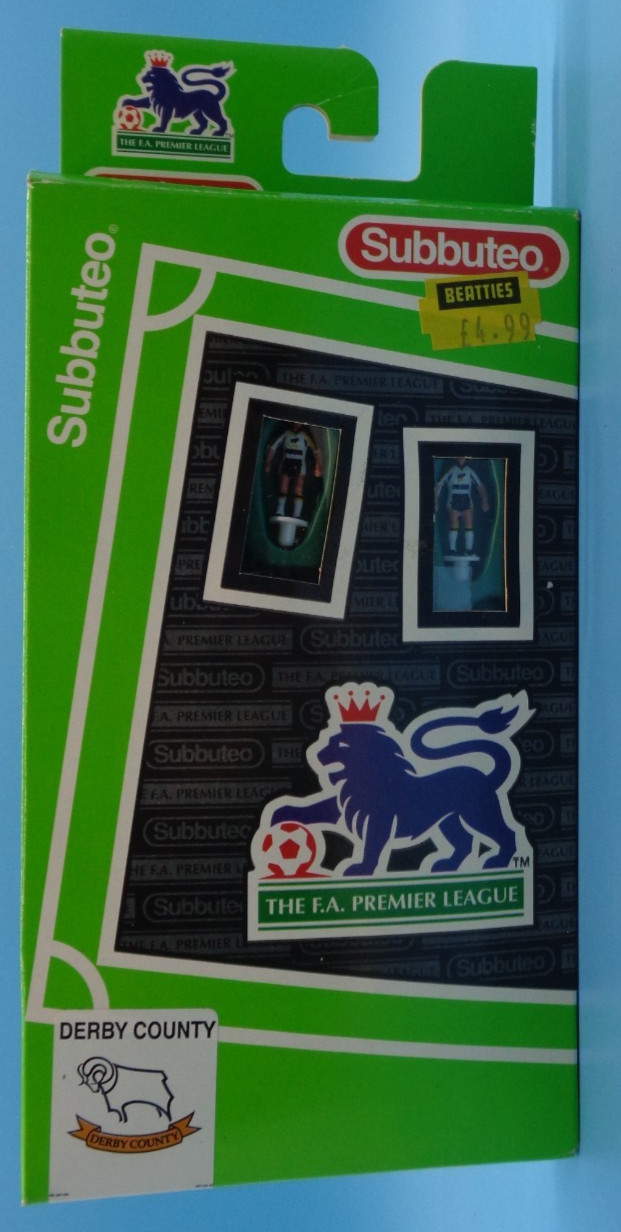 VINTAGE UNOPENED SUBBUTEO LW LIGHTWEIGHT REF 63027 DERBY COUNTY FOOTBALL TEAM for sale on Ebay