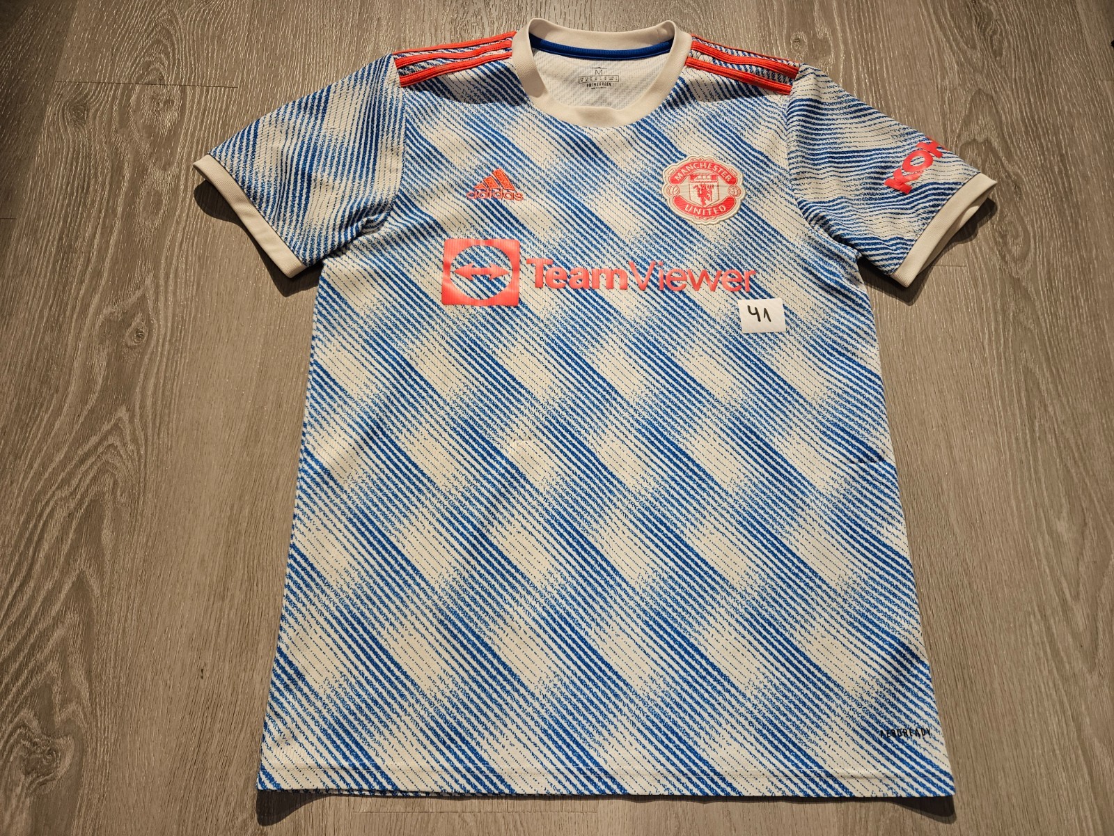 Mens adidas Manchester United Away football shirt 21/22 Size M for sale on Ebay
