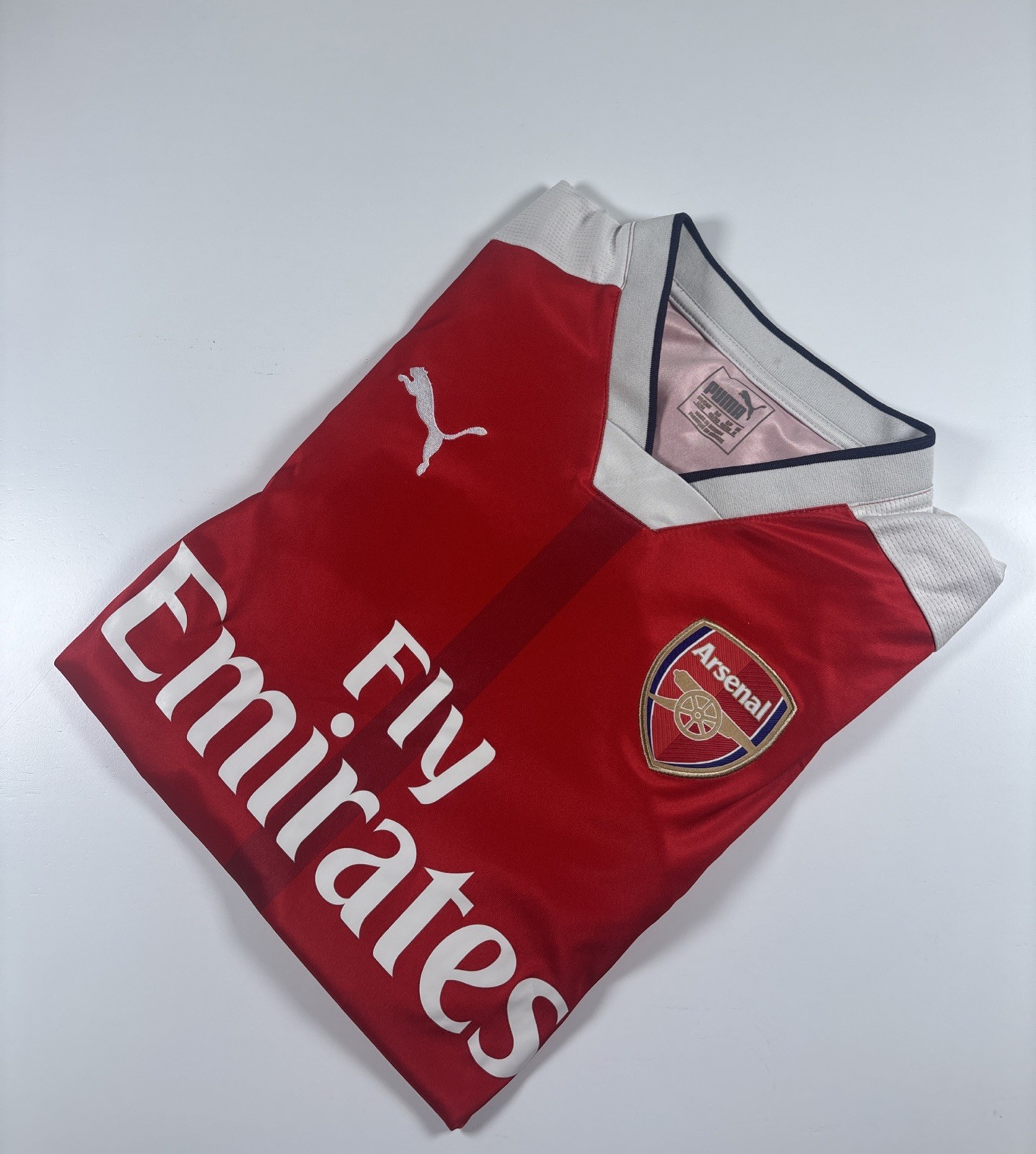 Authentic Puma Arsenal 2016/17 Home Shirt. Size Medium. for sale on Ebay