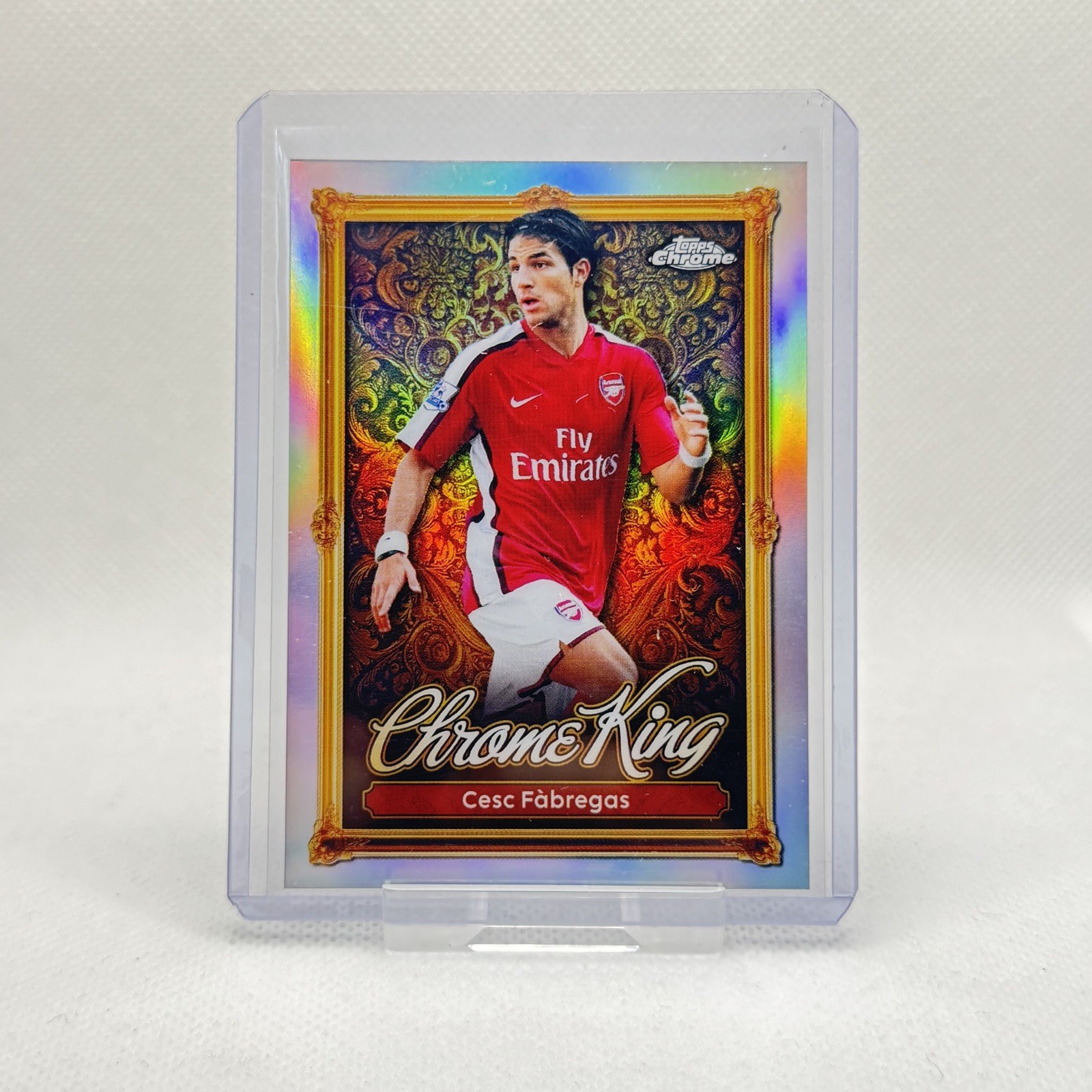 2026 Topps Premier League Cesc Fabregas Chrome King SP Insert Card CK1 - Arsenal for sale on Ebay