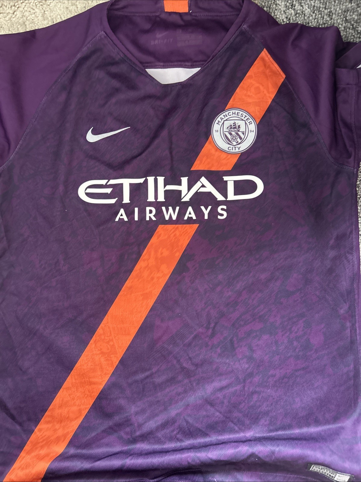 Manchester City T-shirt, XL, Vgc for sale on Ebay