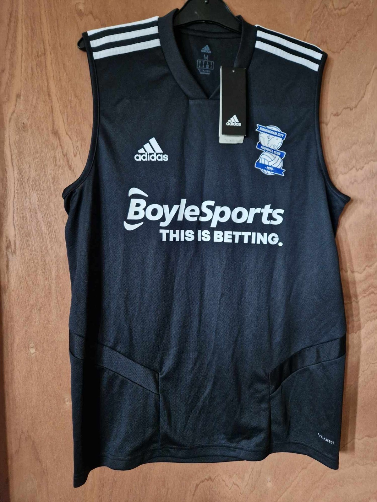Birmingham City Football Club ADIDAS Sports Vest - New with Tags for sale on Ebay