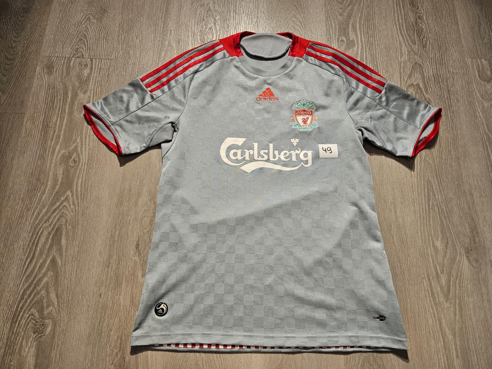Mens adidas Liverpool Away football shirt 2008 - 2009 Size M for sale on Ebay
