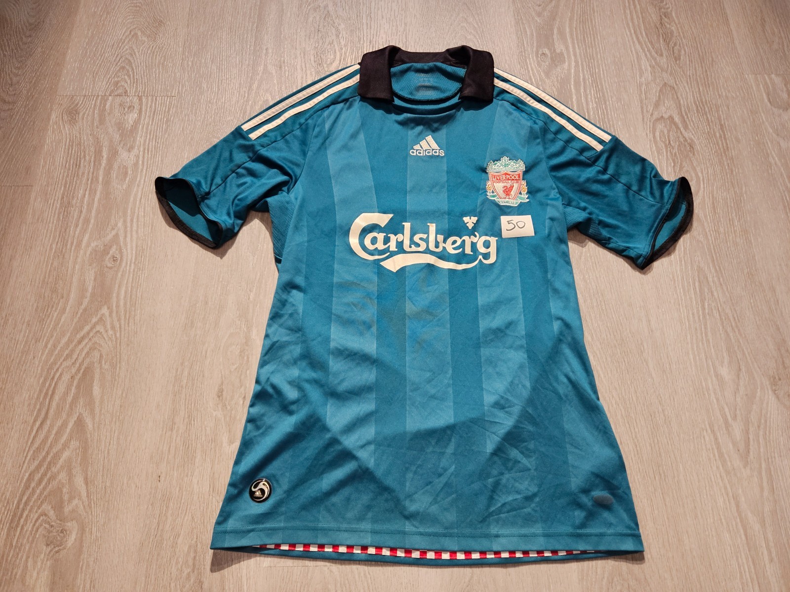 Mens adidas Liverpool Third football shirt 2008 - 2009 Size S for sale on Ebay