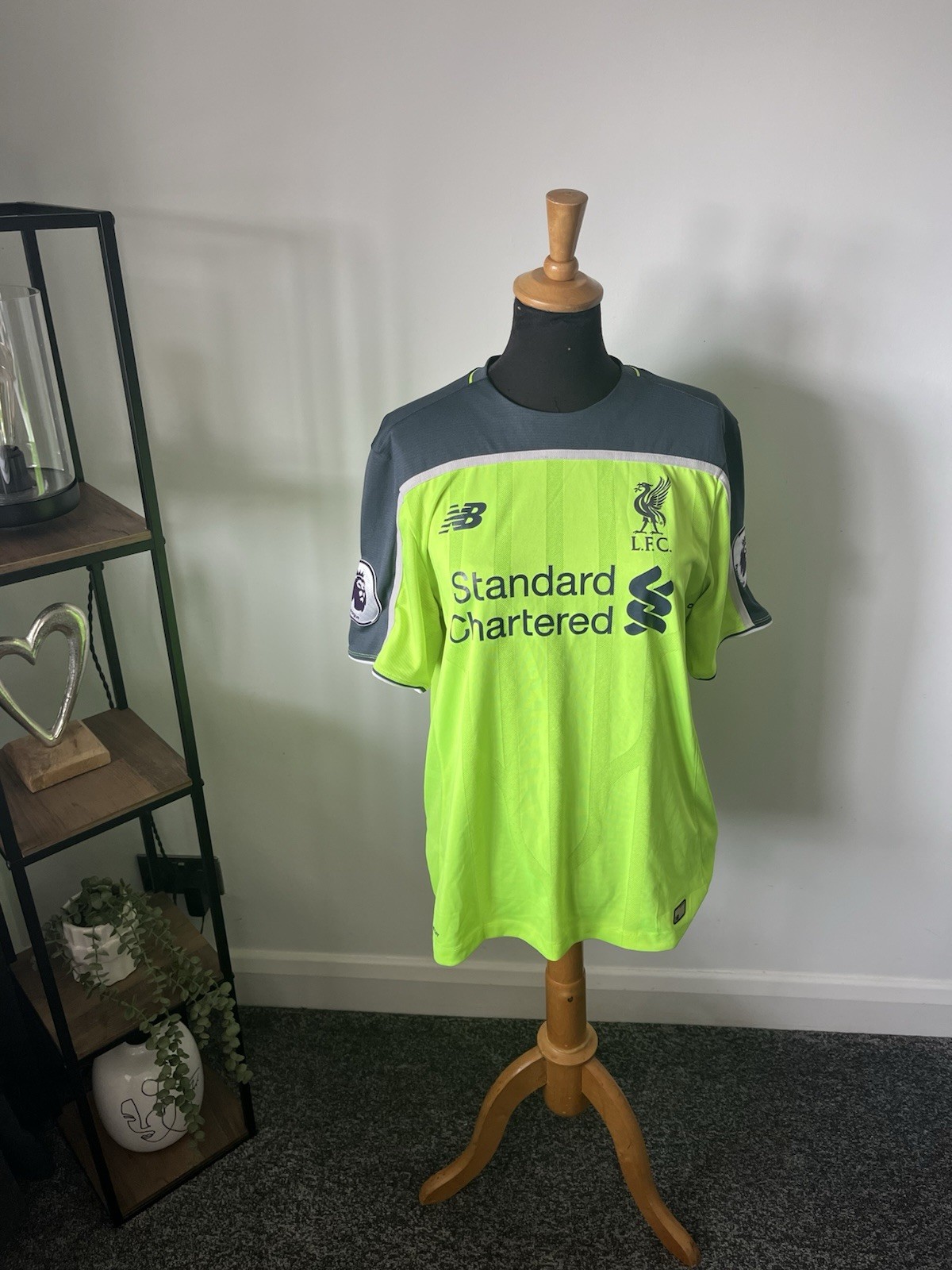 Liverpool Football Shirt Top Year 16/17 - 3rd Kit Firmino in Size L for sale on Ebay
