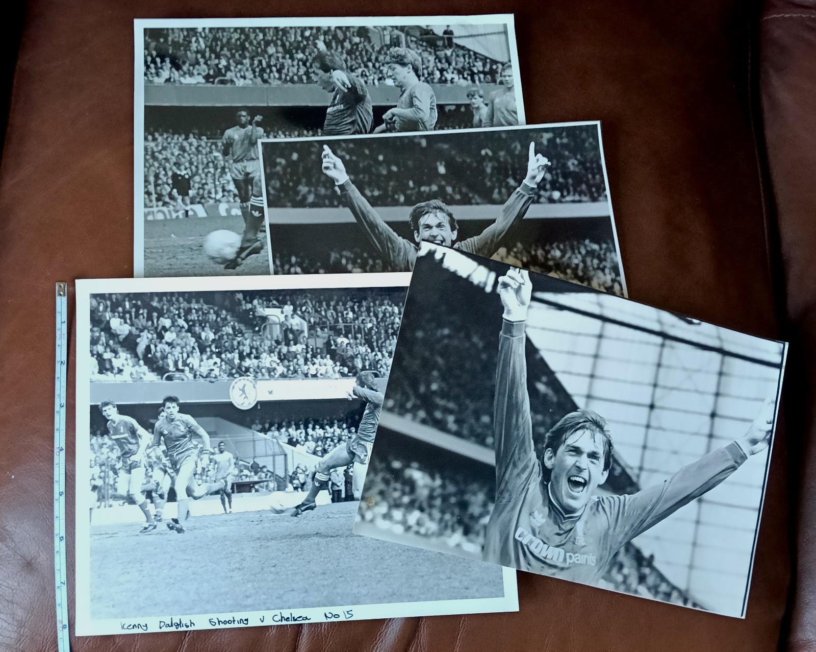 Liverpool FC Press Photos 85/86 Title Champions Dalglish for sale on Ebay