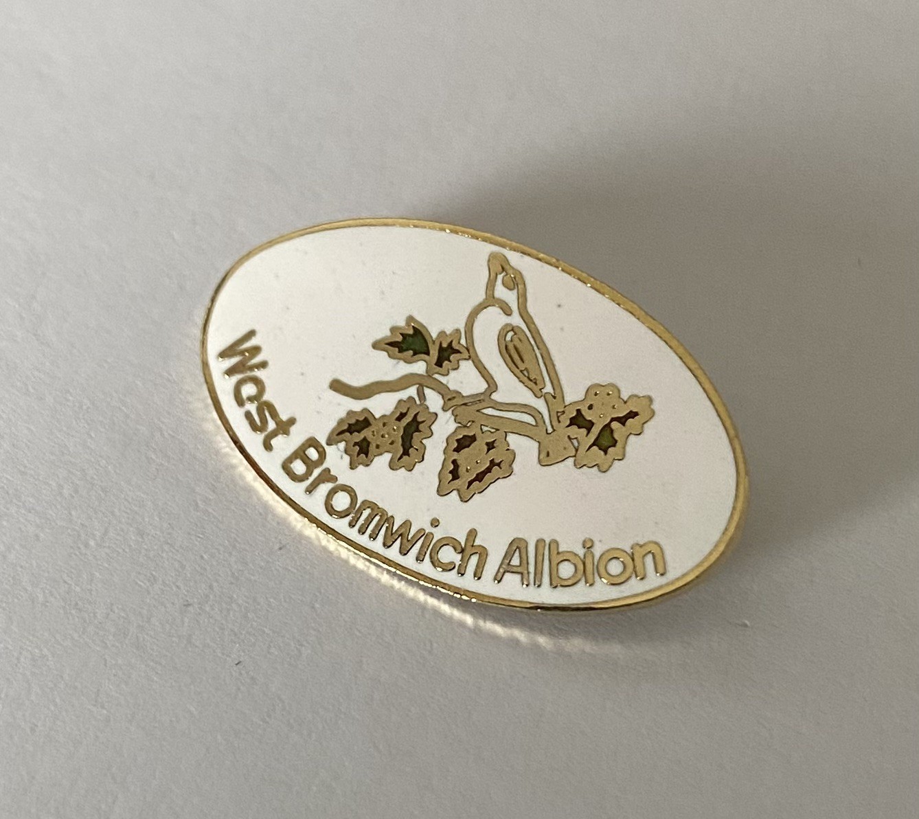 OLD WEST BROMWICH ALBION Football Club FC Enamel Badge RARE SUPPORTERS WBA PIN for sale on Ebay